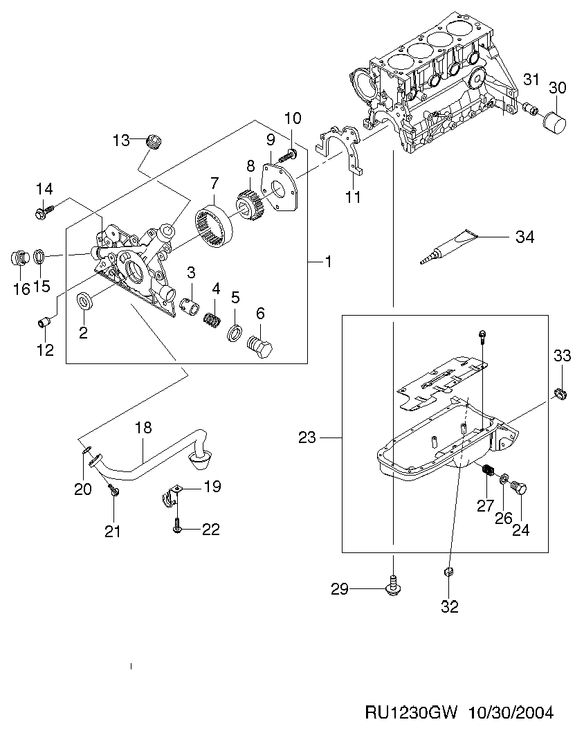 DAEWOO 94525114 - Tiiviste, öljynlaskutulppa inparts.fi