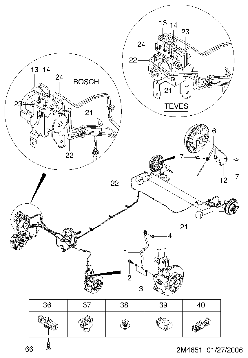 Chevrolet 96568065 - Jarruletku inparts.fi