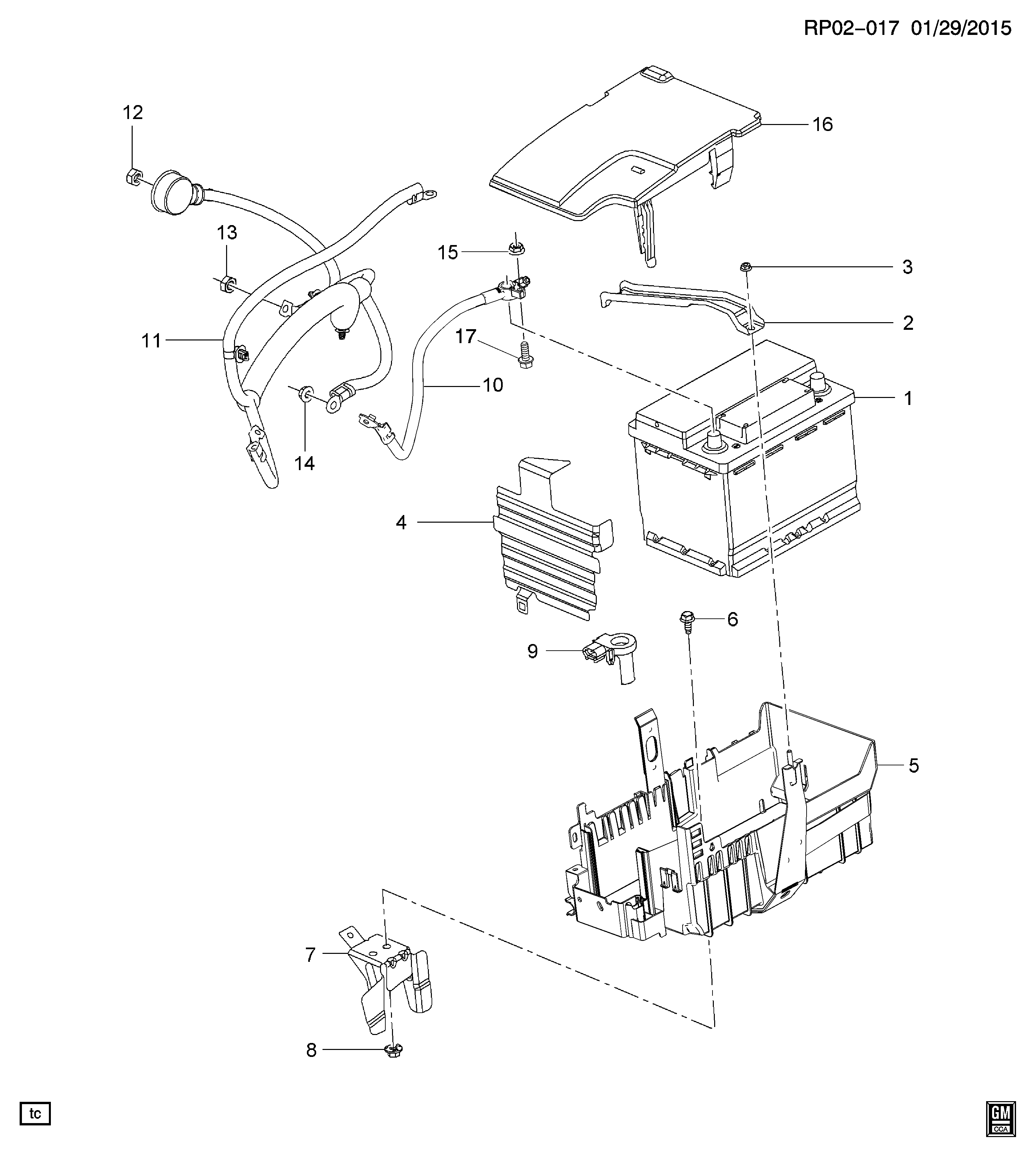 Chevrolet 13502627 - Käynnistysakku inparts.fi