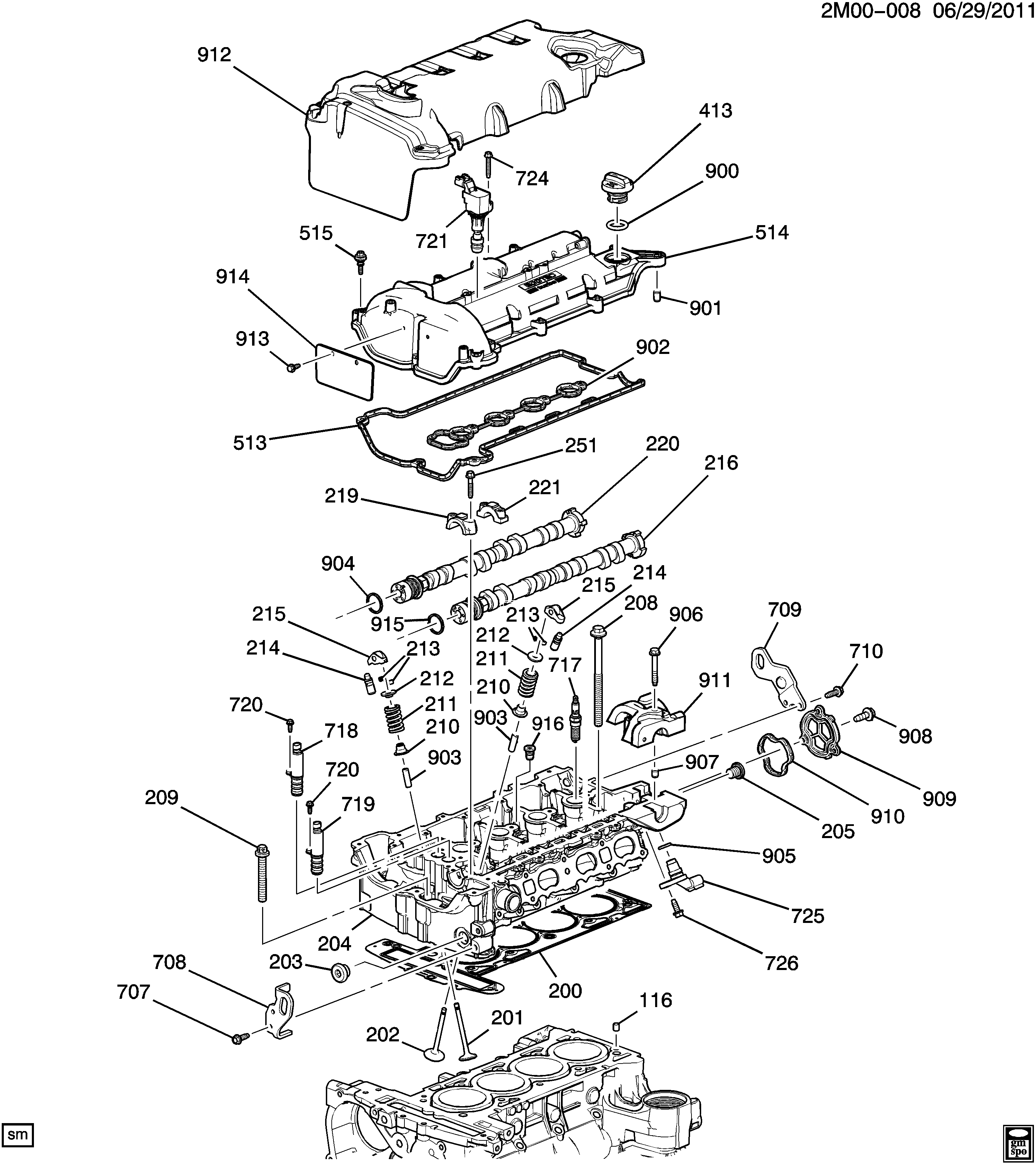 Opel 24 407 225 - Syl.kannen pulttisarja inparts.fi