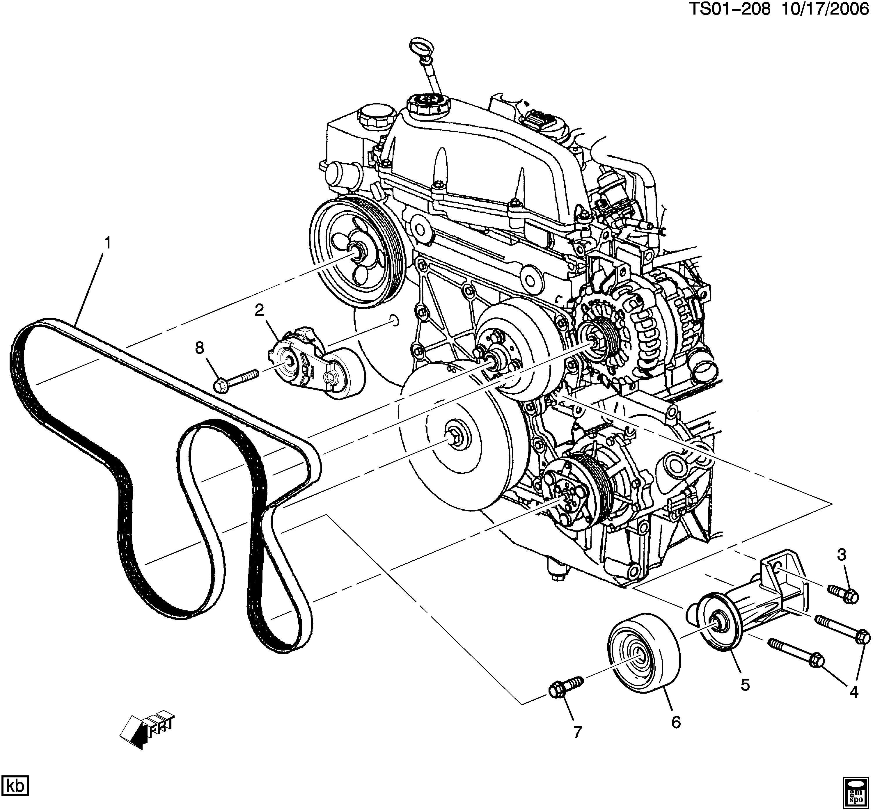 OEM 12593774 - Moniurahihna inparts.fi