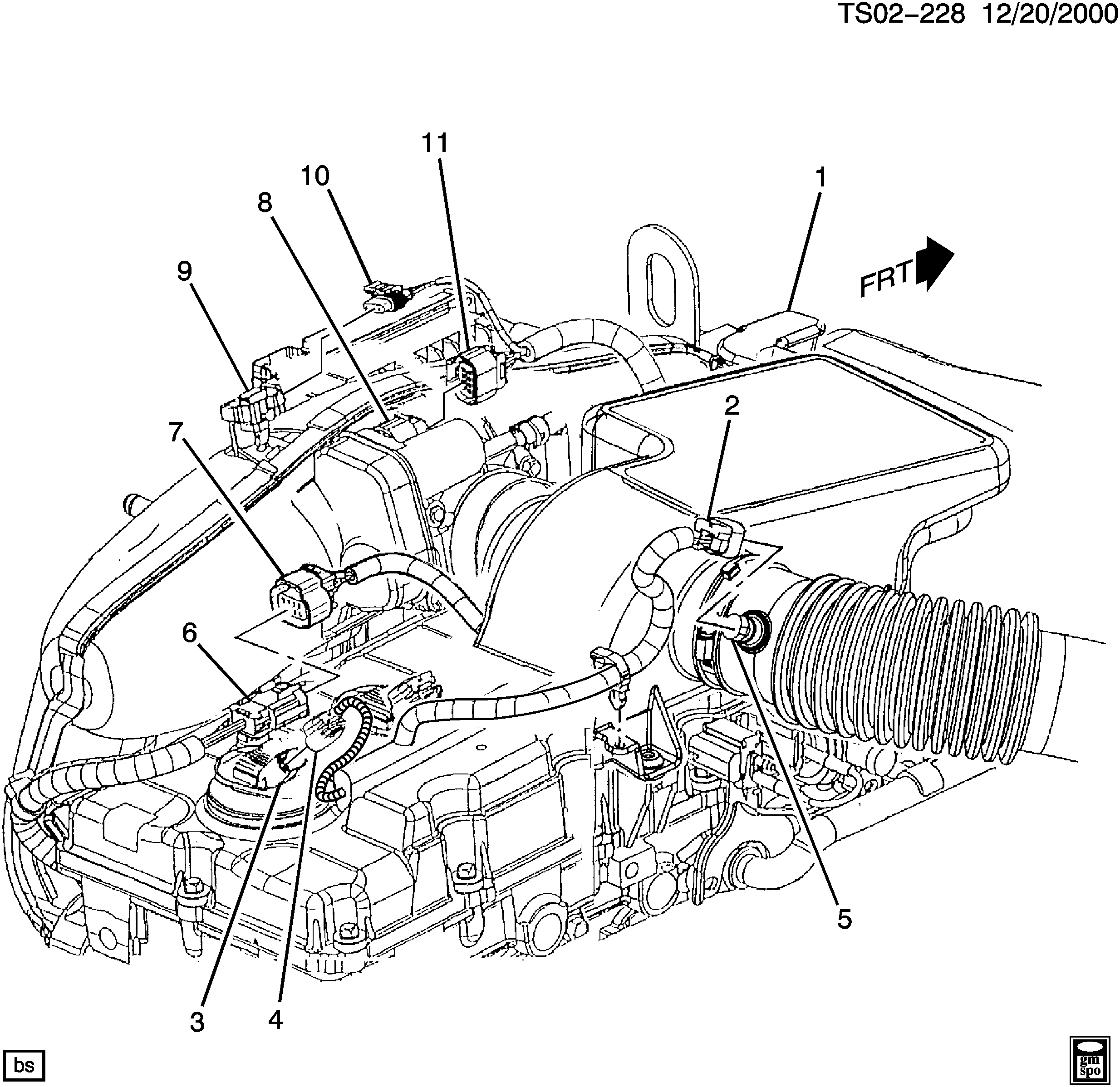 DAEWOO 12614970 - Tunnistin, ahtopaine inparts.fi