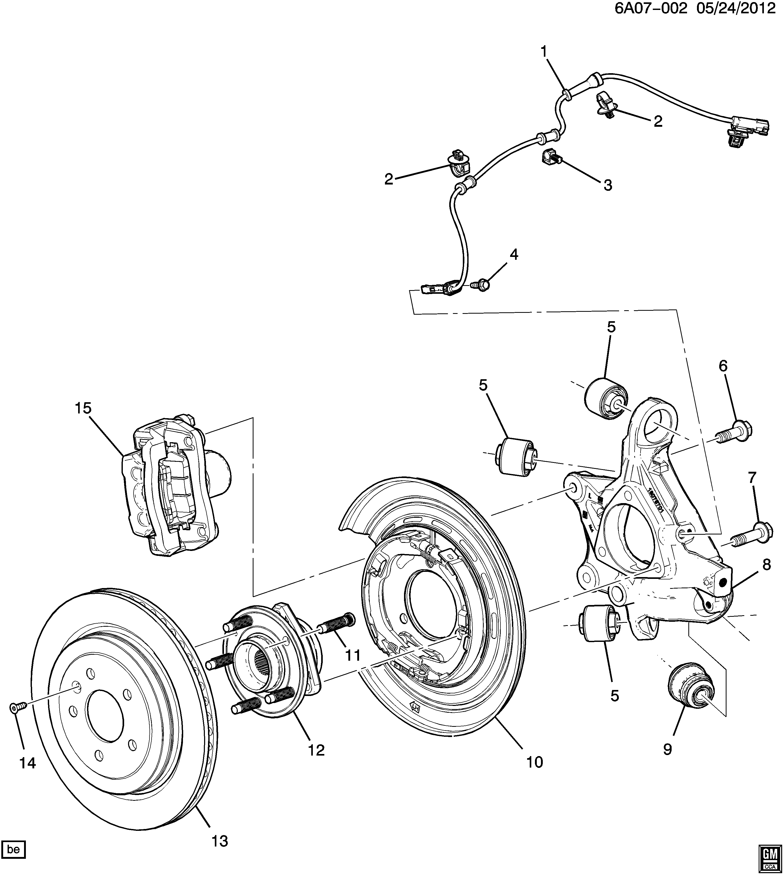 Chevrolet 13585440 - Pyöränlaakerisarja inparts.fi