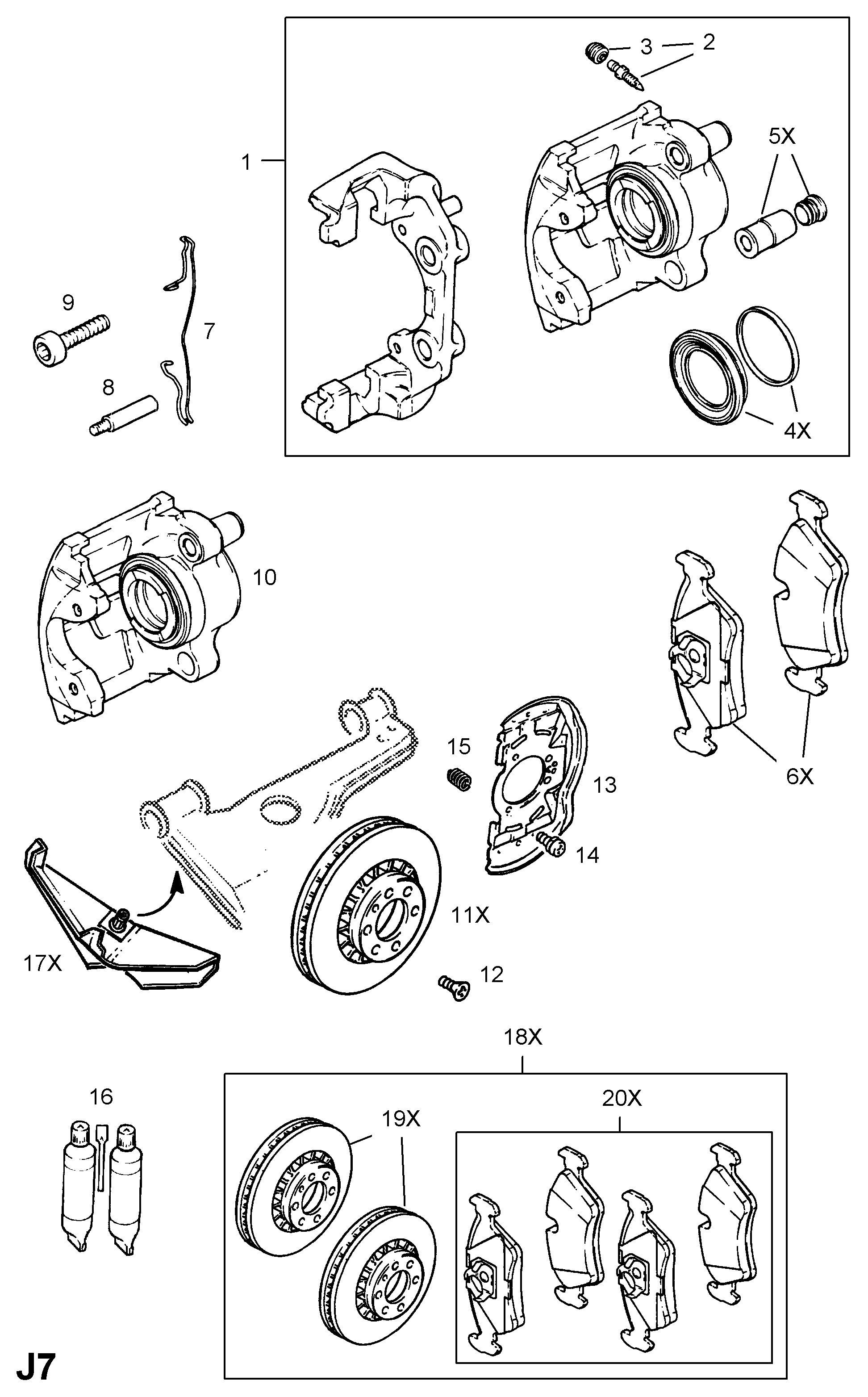 SAAB 1605966 - Jarrupala, levyjarru inparts.fi