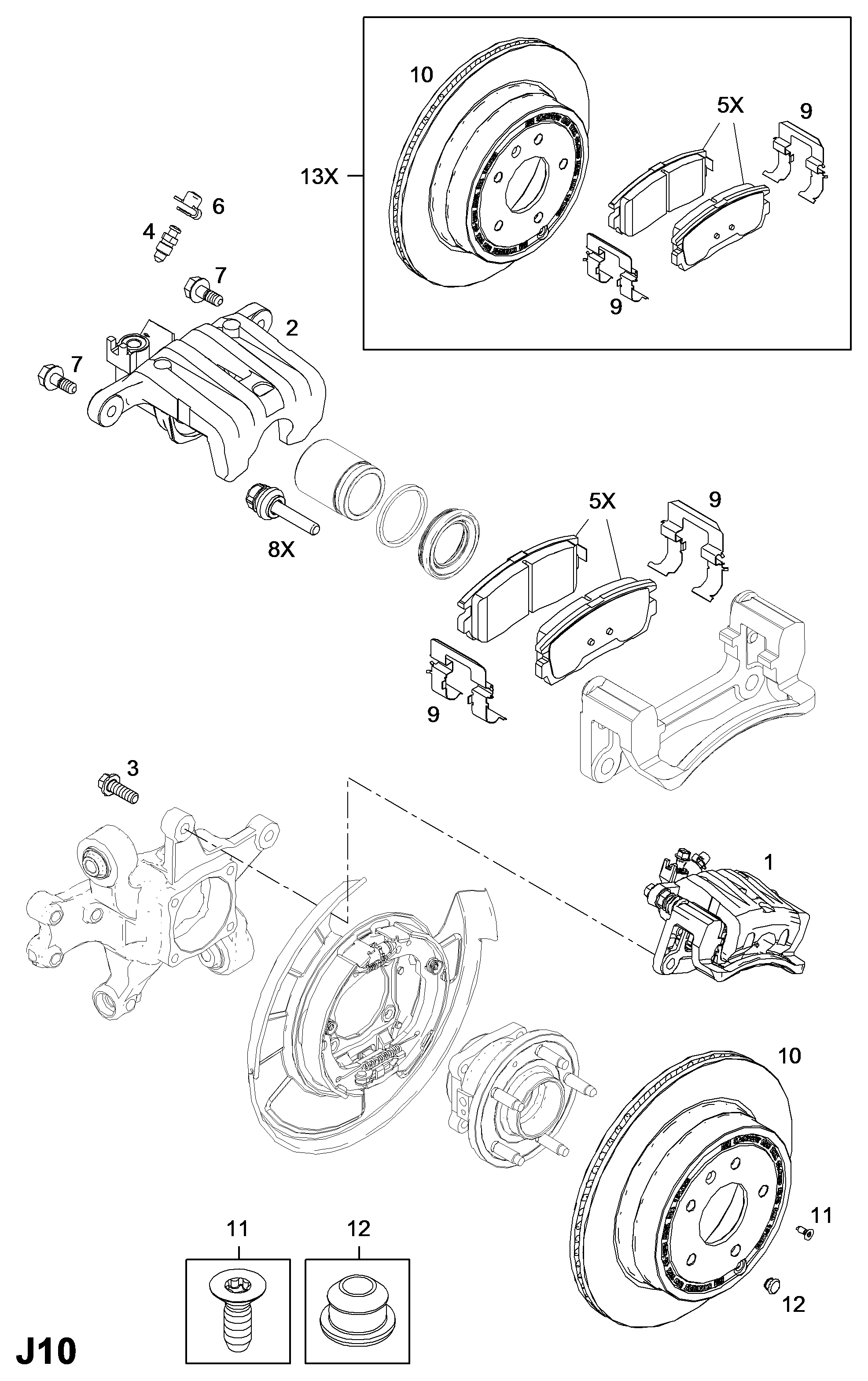 Opel 4801857 - Jarrulevy inparts.fi