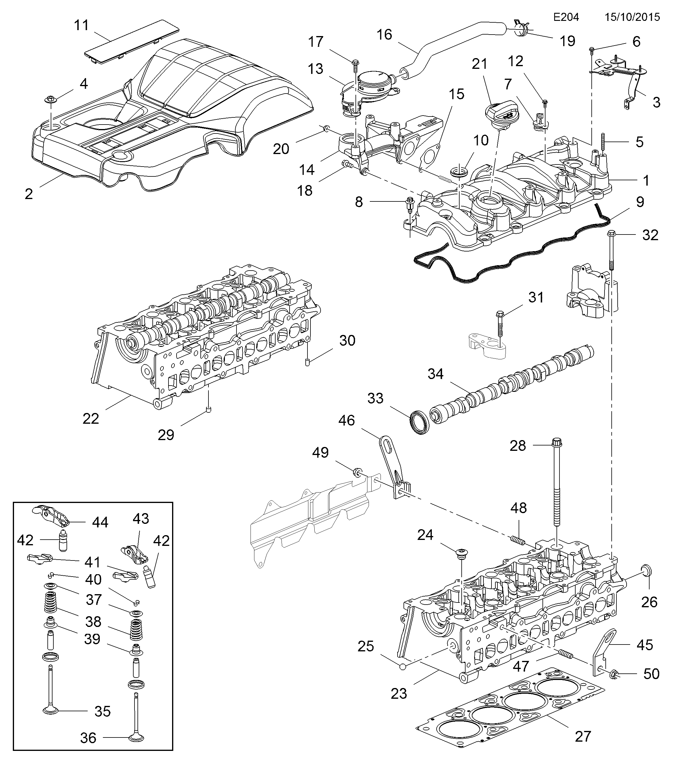 FORD 4805877 - CAMSHAFT, ASSY. inparts.fi