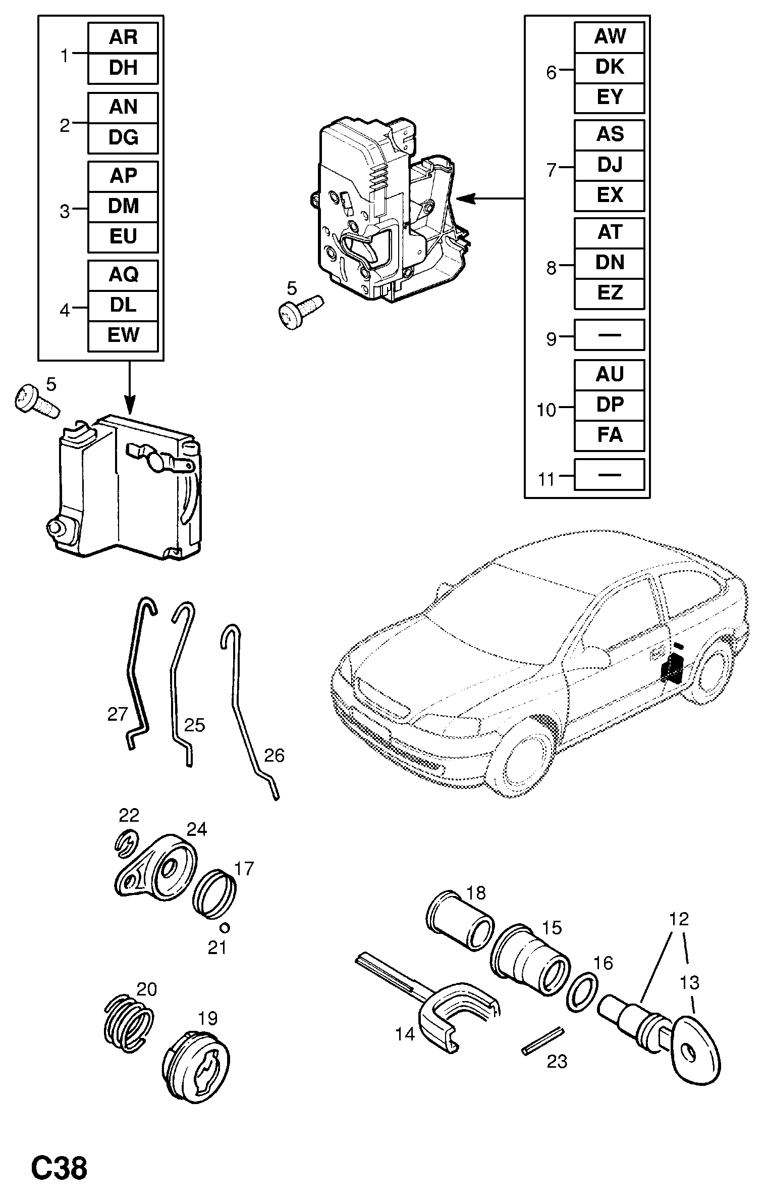 Cummins 1 33 764 - Ilmansuodatin inparts.fi