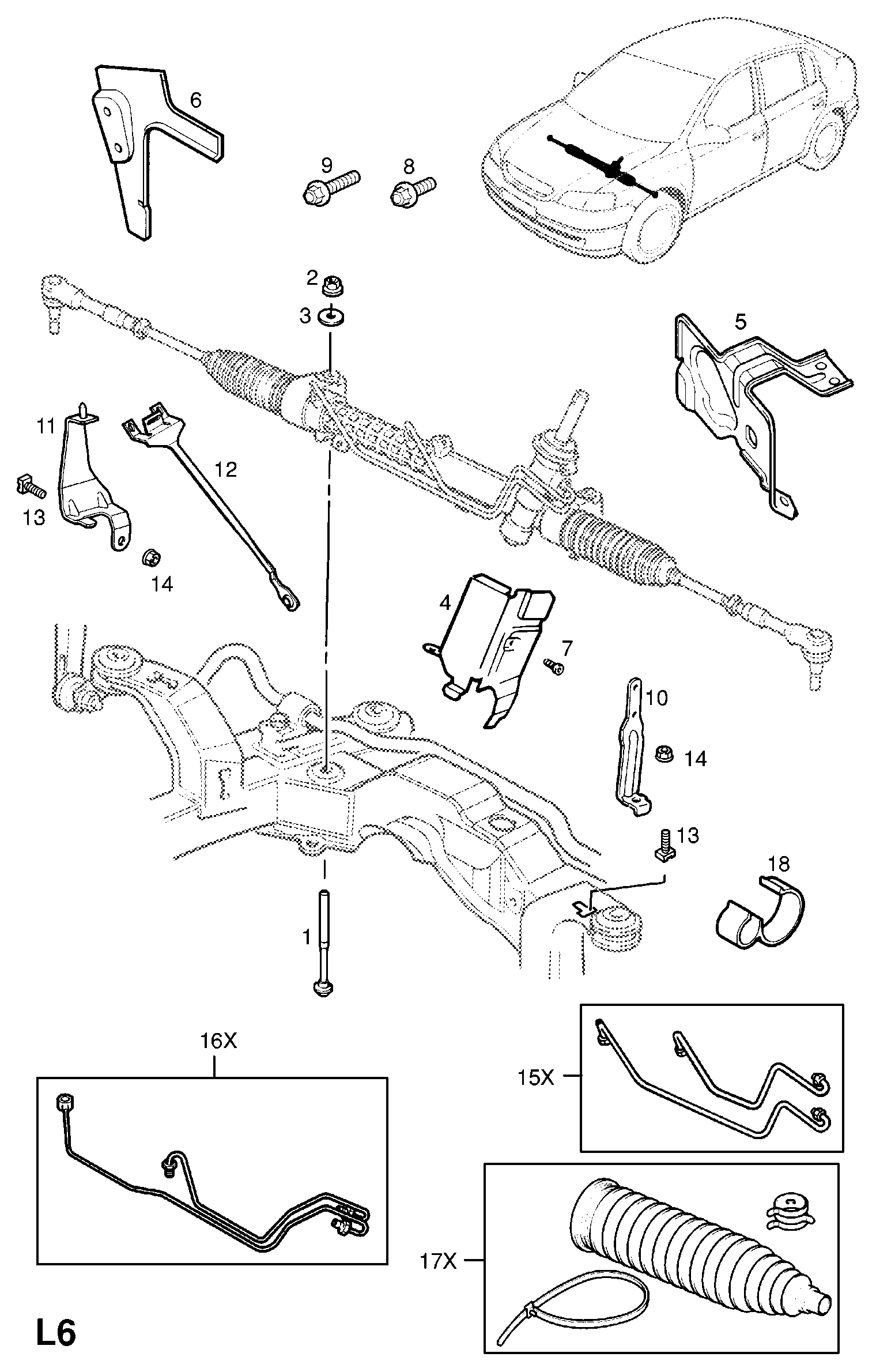 Mitsubishi 1609109 - Paljekumi, ohjaus inparts.fi