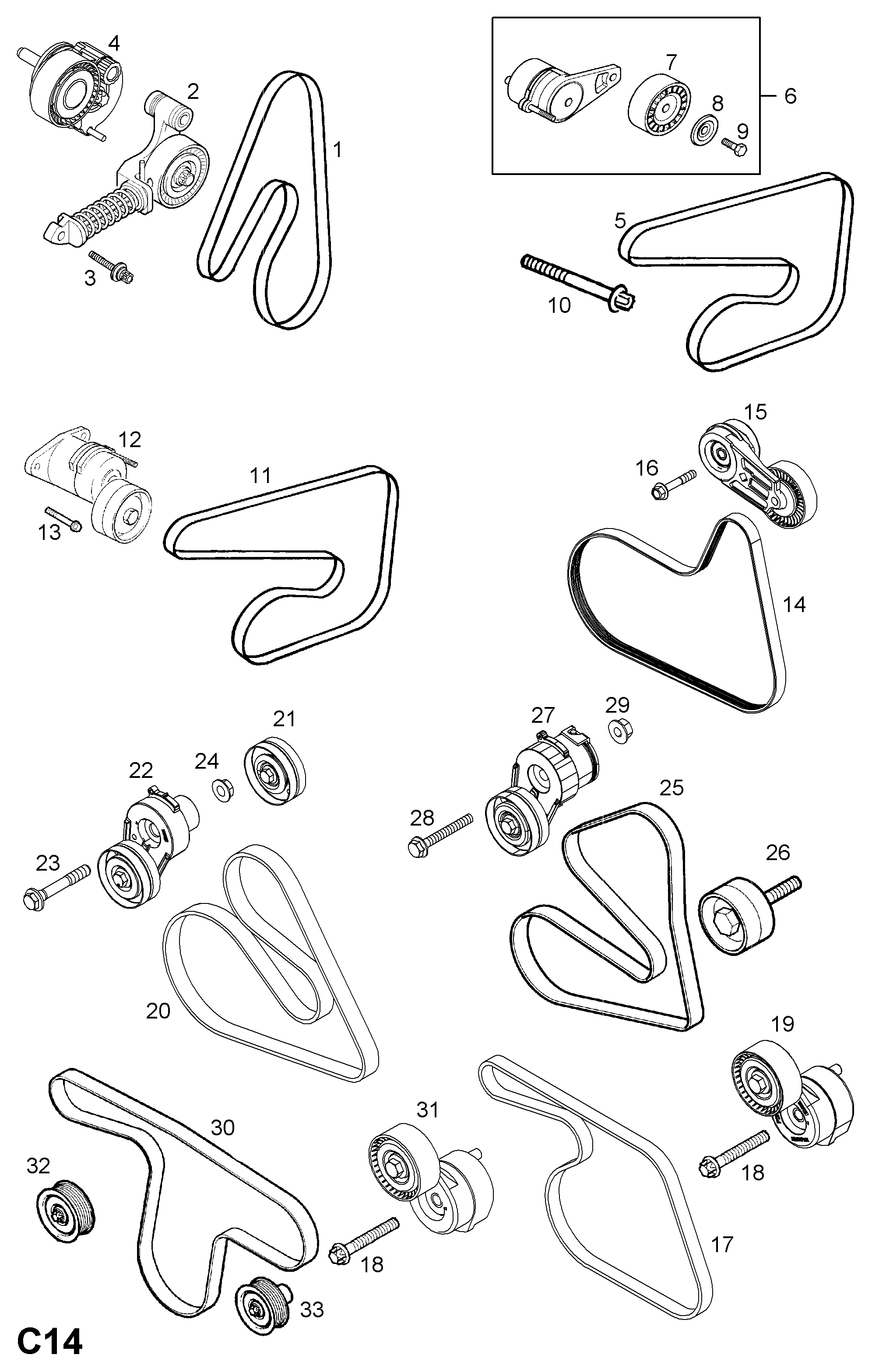 Suzuki 6340606 - Moniurahihna inparts.fi