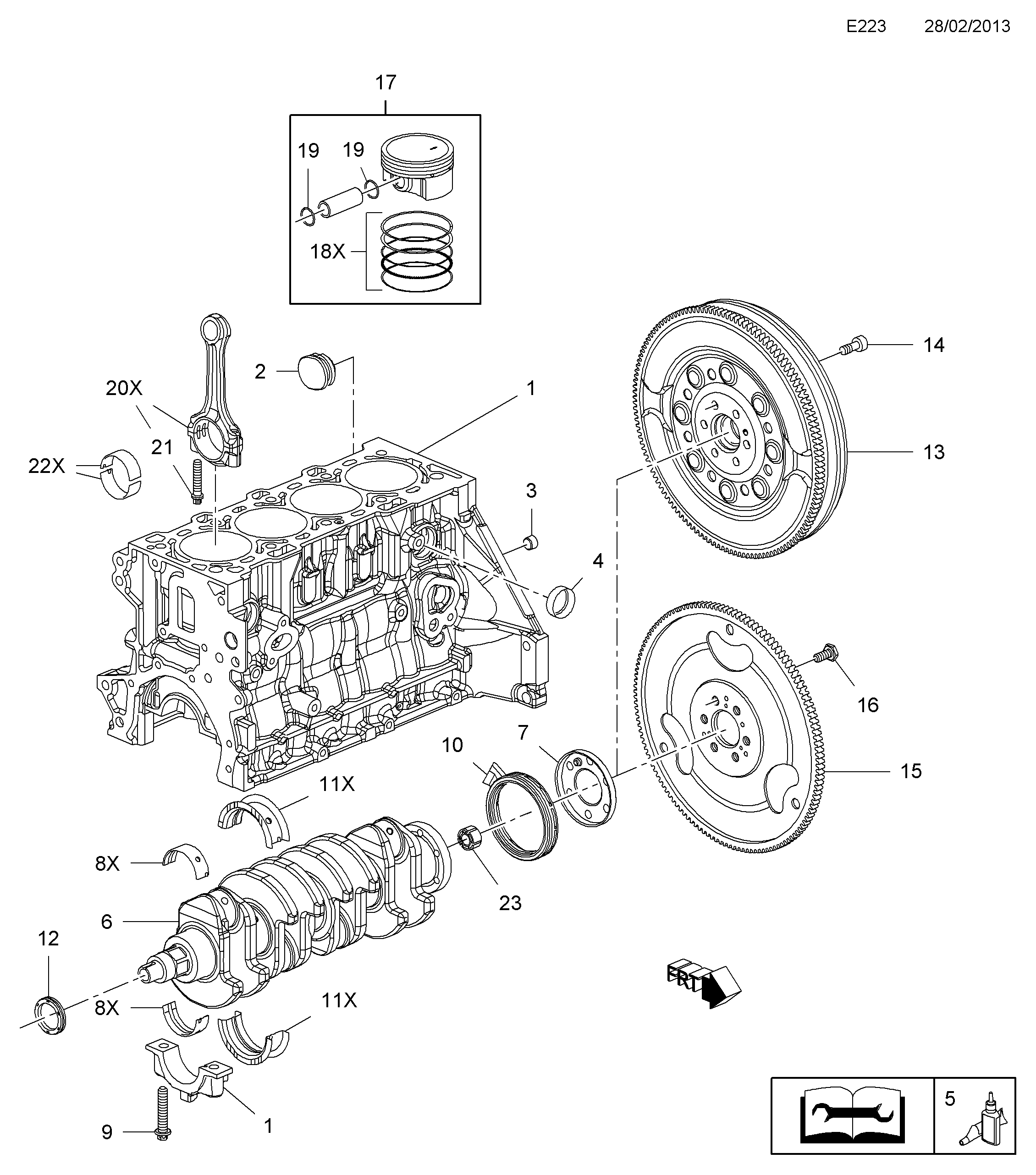 Opel 623565 - Männät inparts.fi