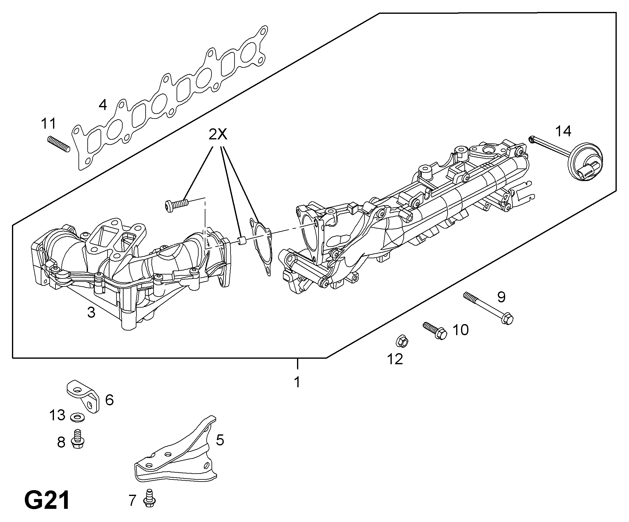 Opel 58 50 163 - Tiiviste, imusarja inparts.fi