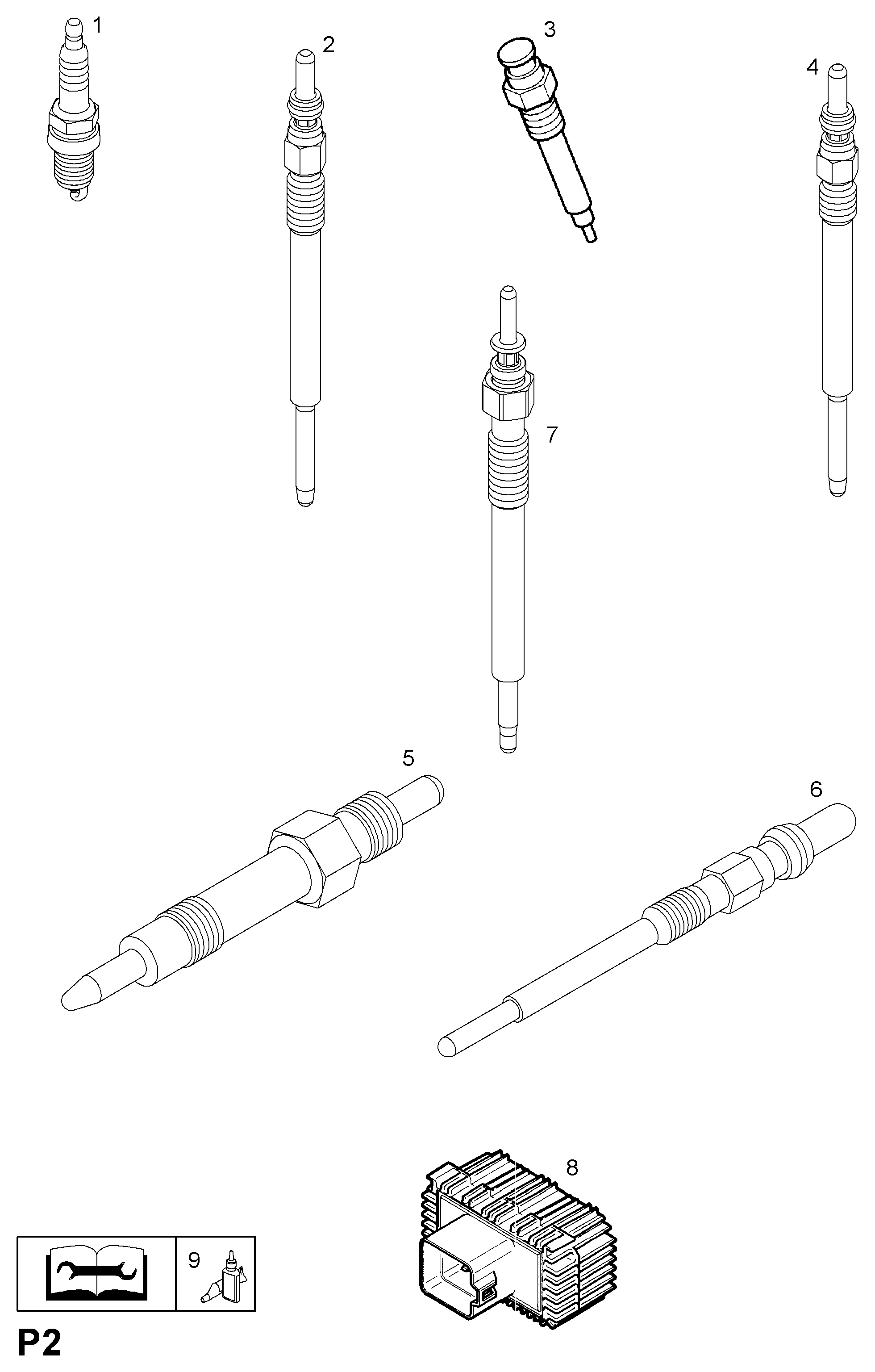 SAAB 1214064 - Hehkutulppa inparts.fi