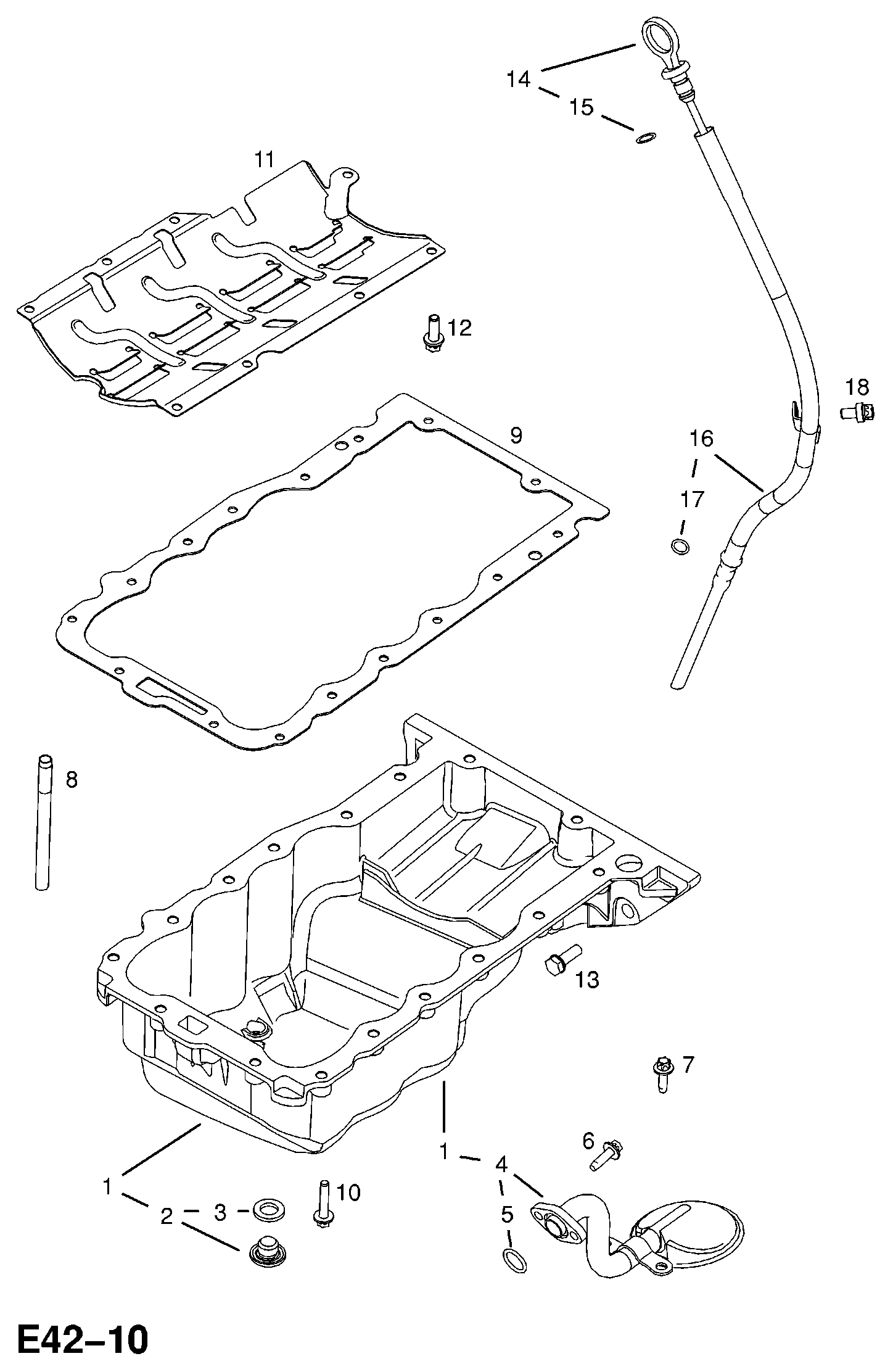 Opel 6 58 131 - Tiiviste, syl.kannen pultit inparts.fi