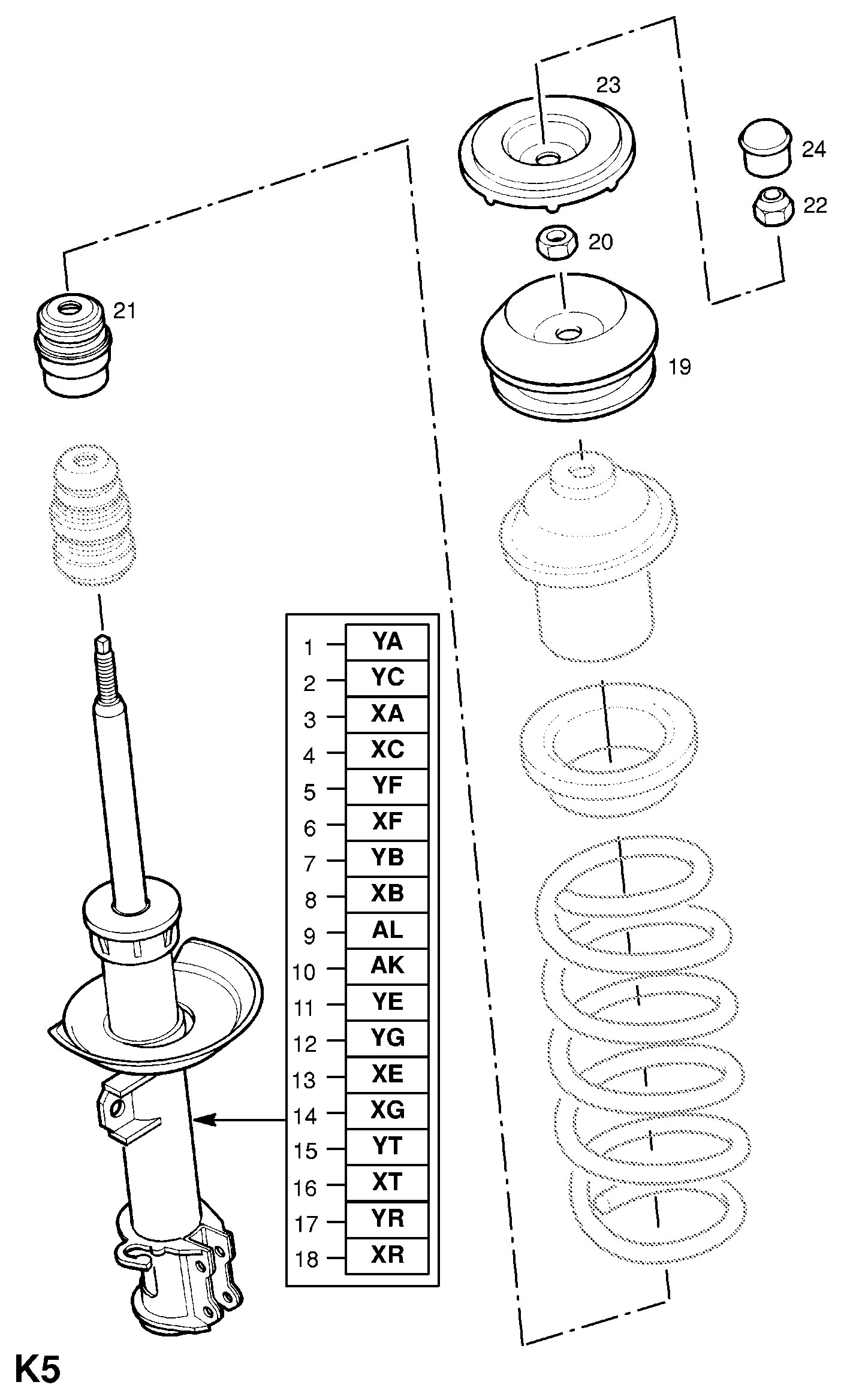 Opel 3 44 044 - Iskunvaimennin inparts.fi