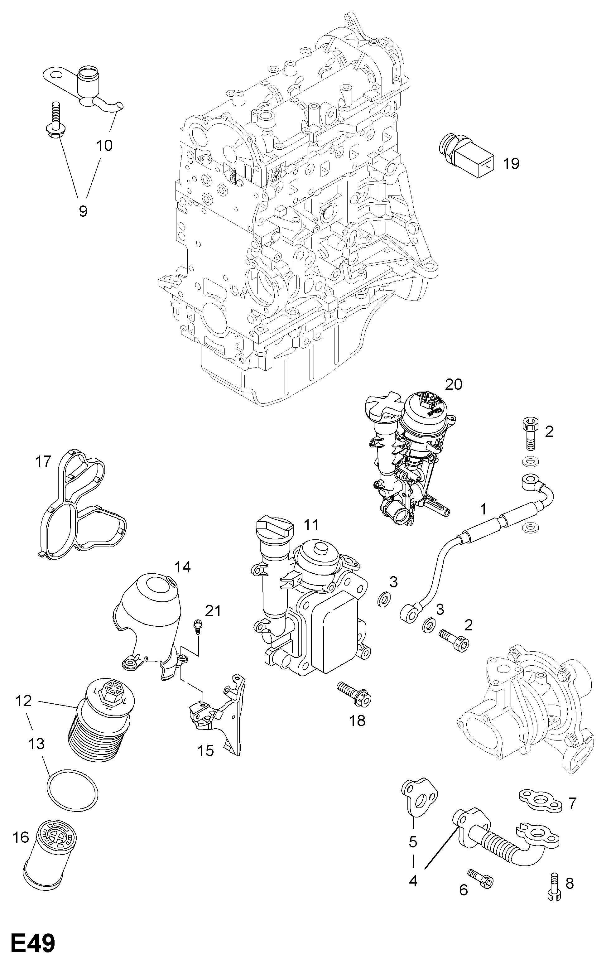 FIAT 5650341 - Moottoriöljyn jäähdytin inparts.fi