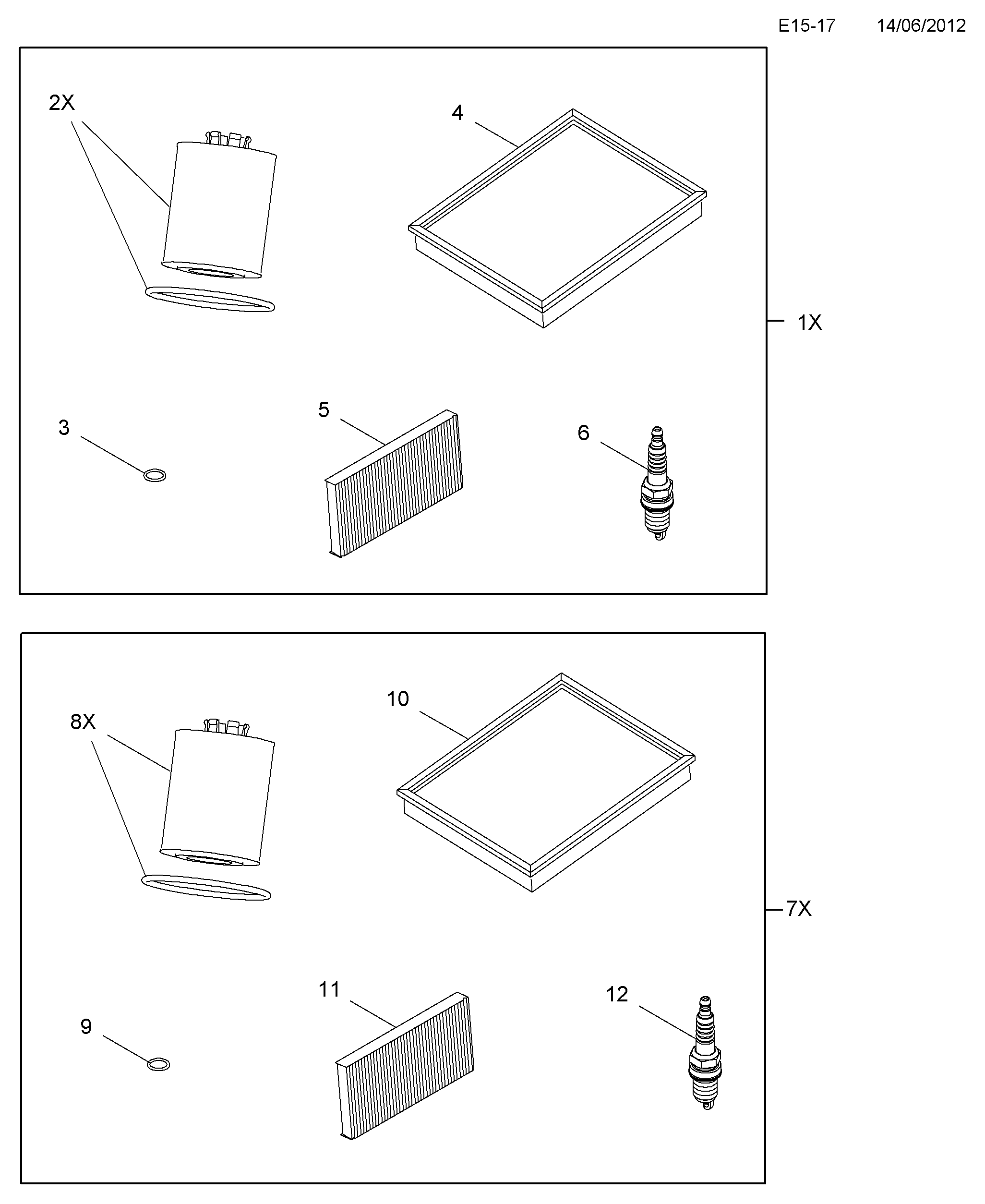 Opel 6808606 - Suodatin, sisäilma inparts.fi