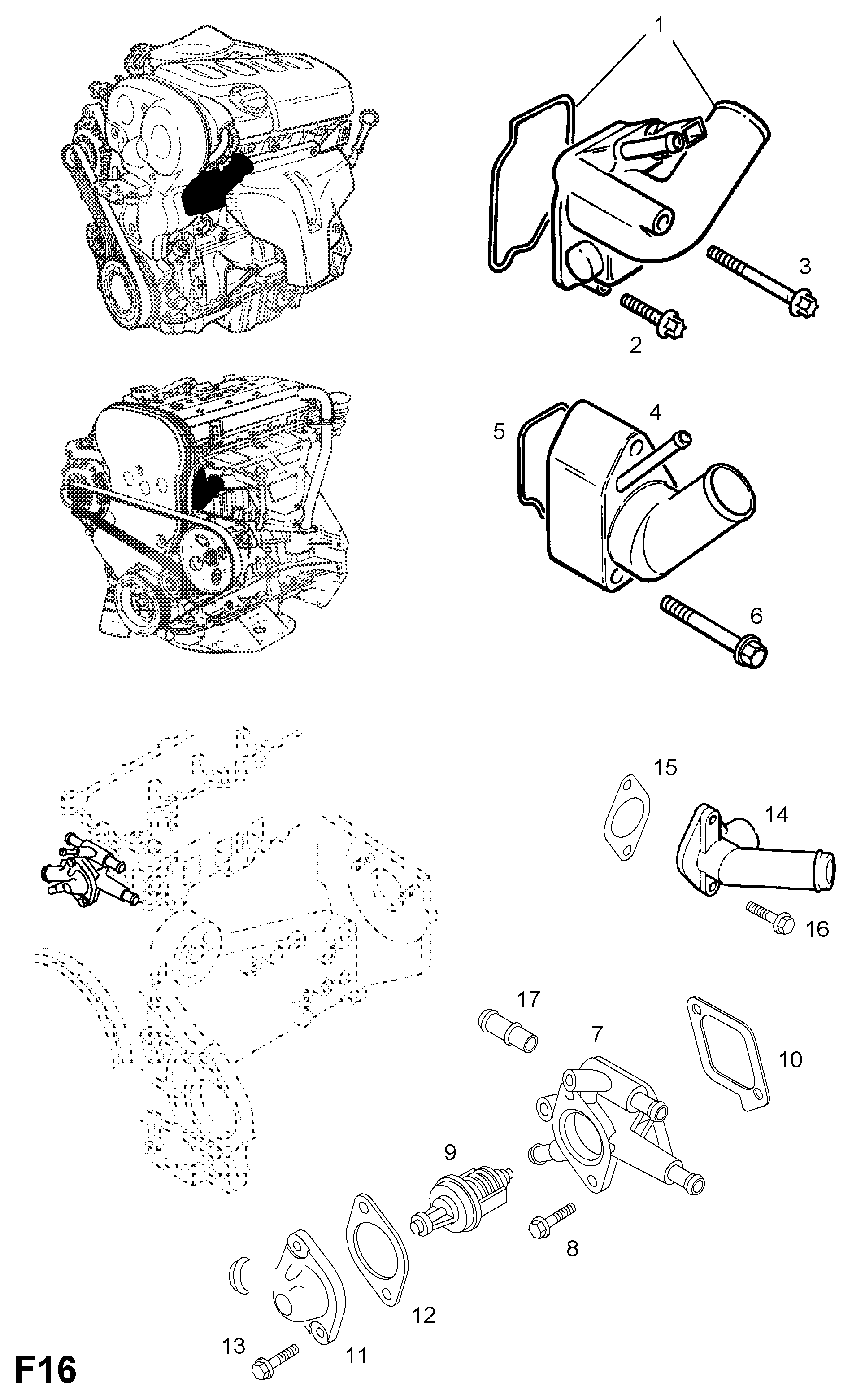 Opel 13 38 005 - Termostaatti, jäähdytysneste inparts.fi