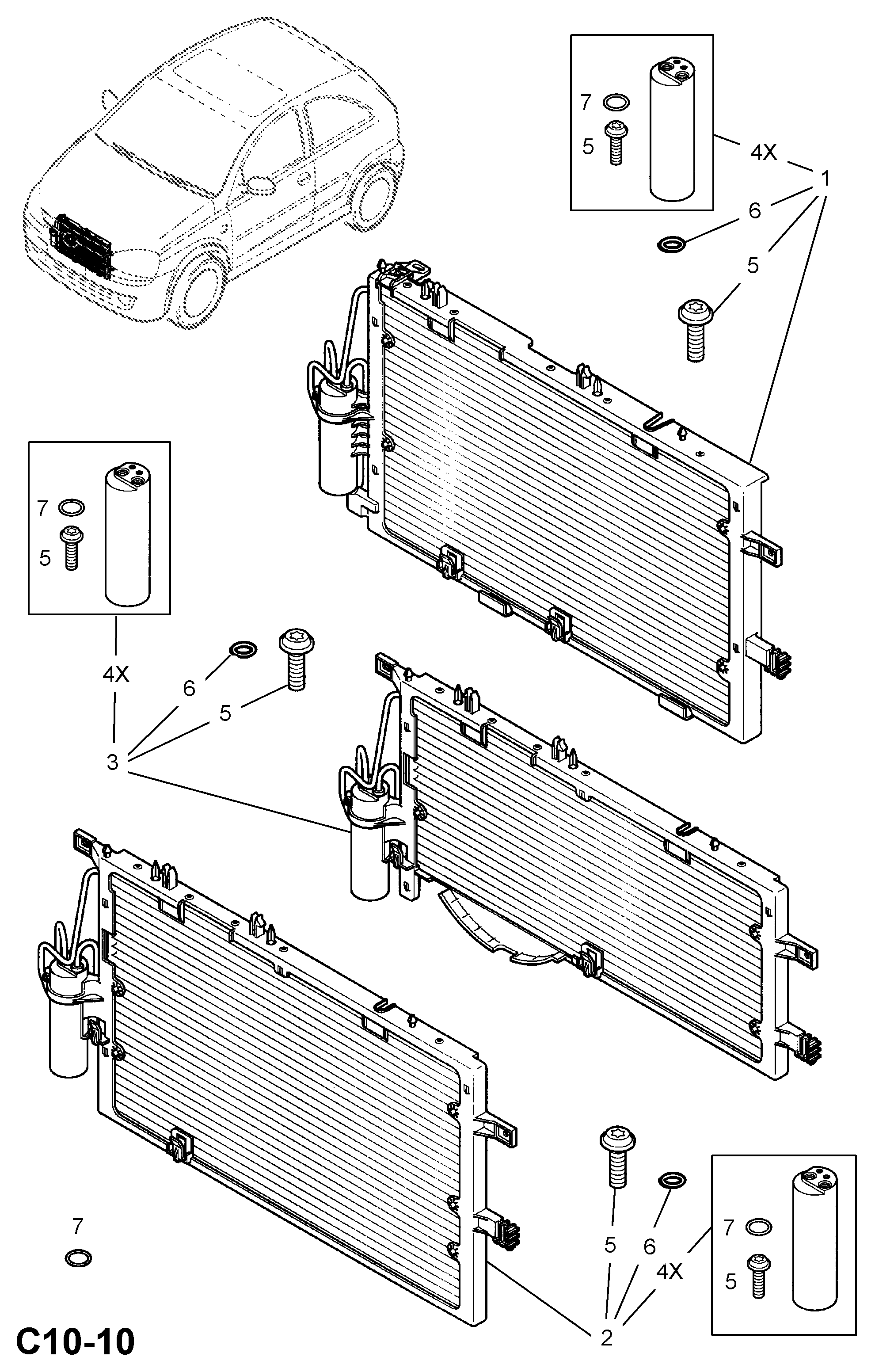 RENAULT 1848000 - Kuivain, ilmastointilaite inparts.fi