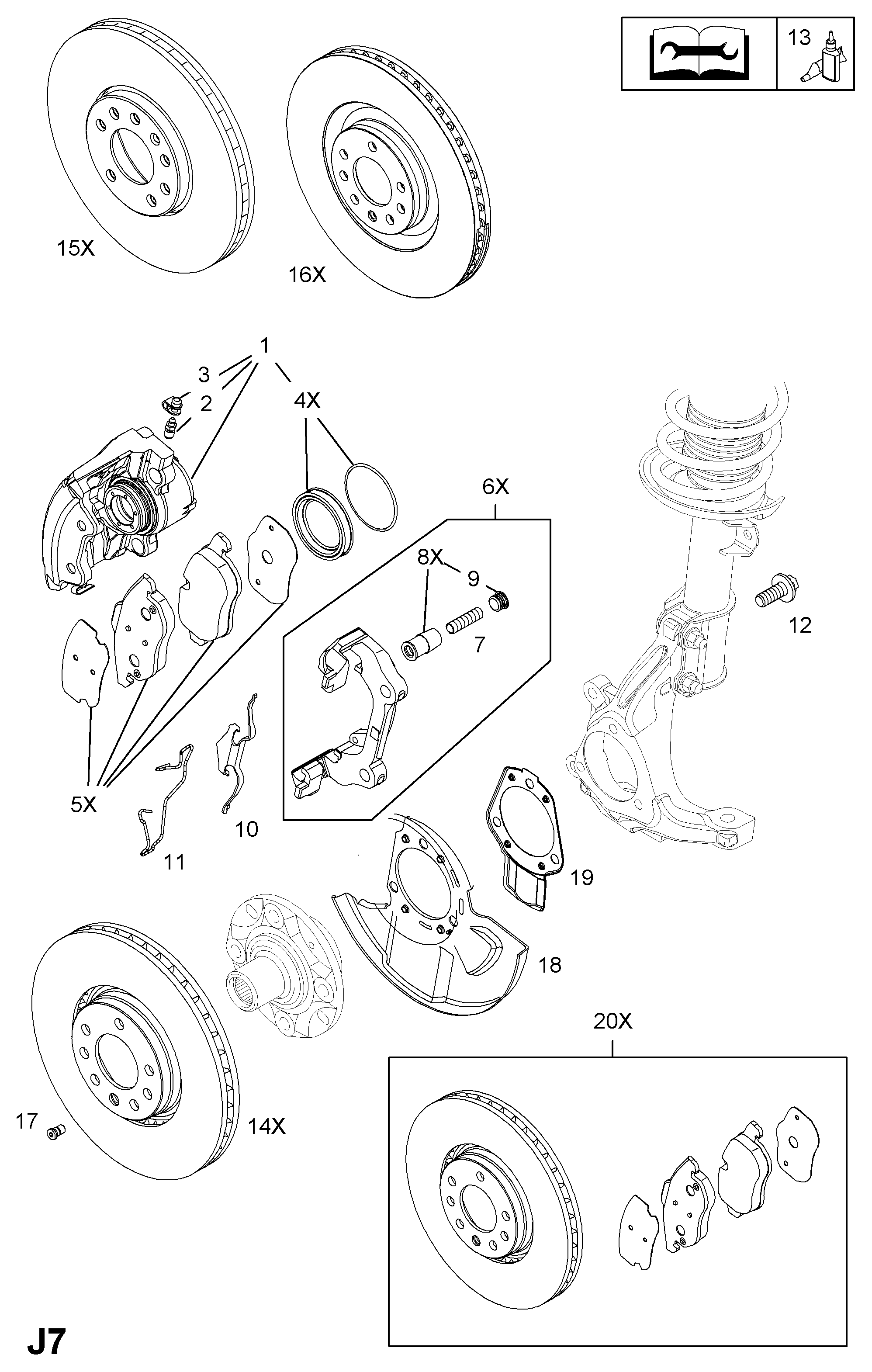 Opel 569909 - Ruuvi, jarrulevy inparts.fi