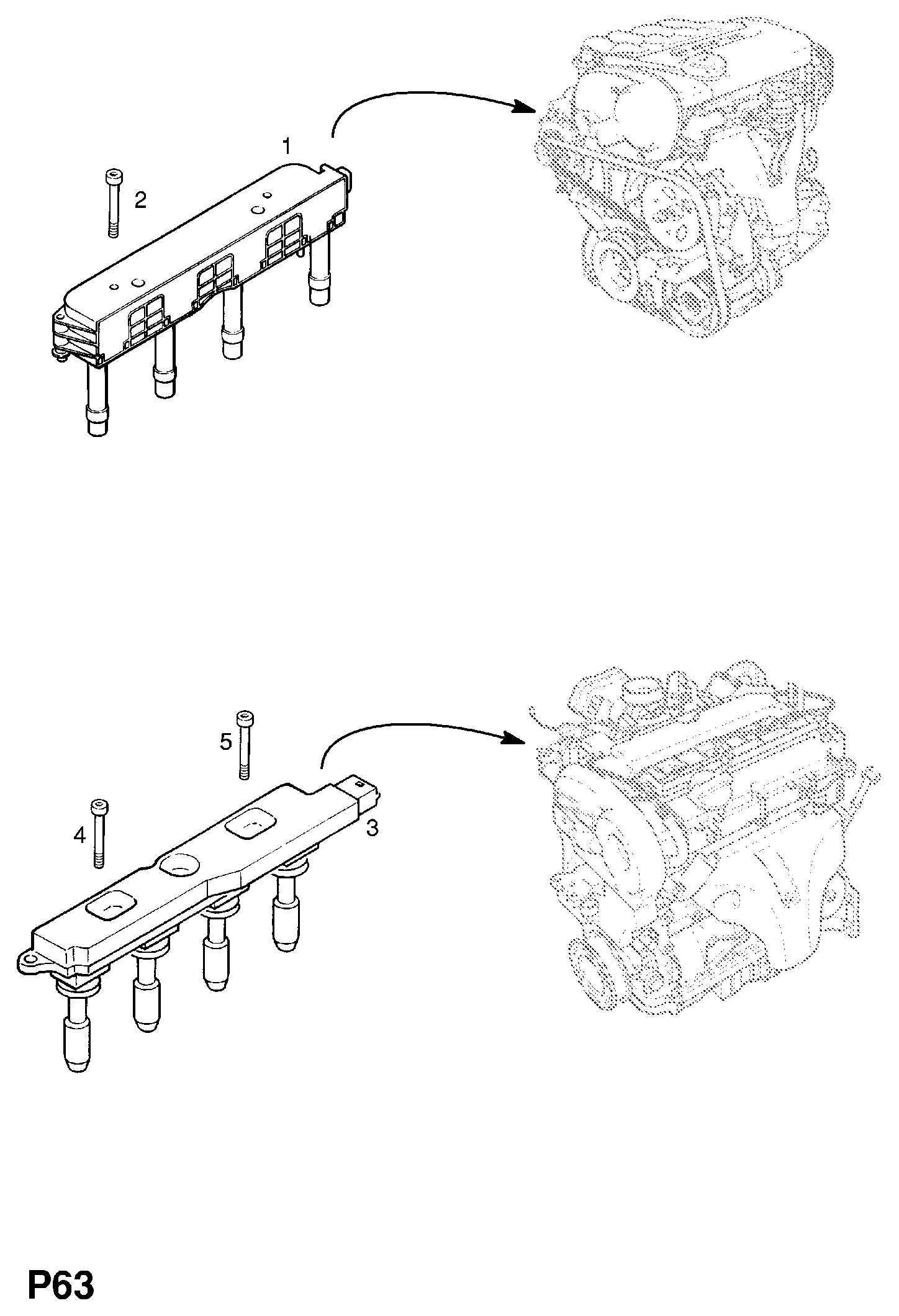 Opel 12 08 008 - Sytytyspuola inparts.fi