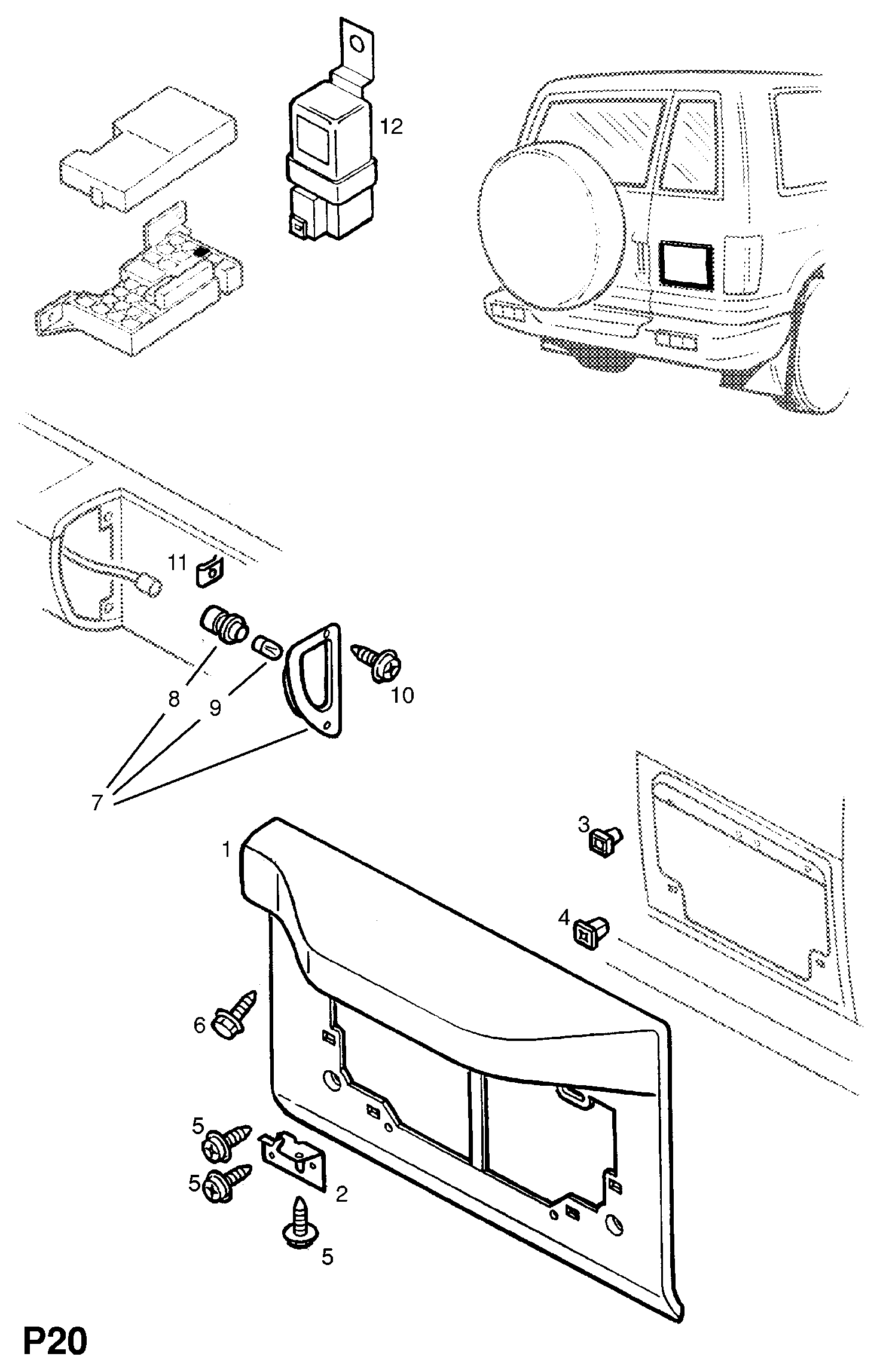 FORD 1 224 275 - Tiiviste, pakoputki inparts.fi