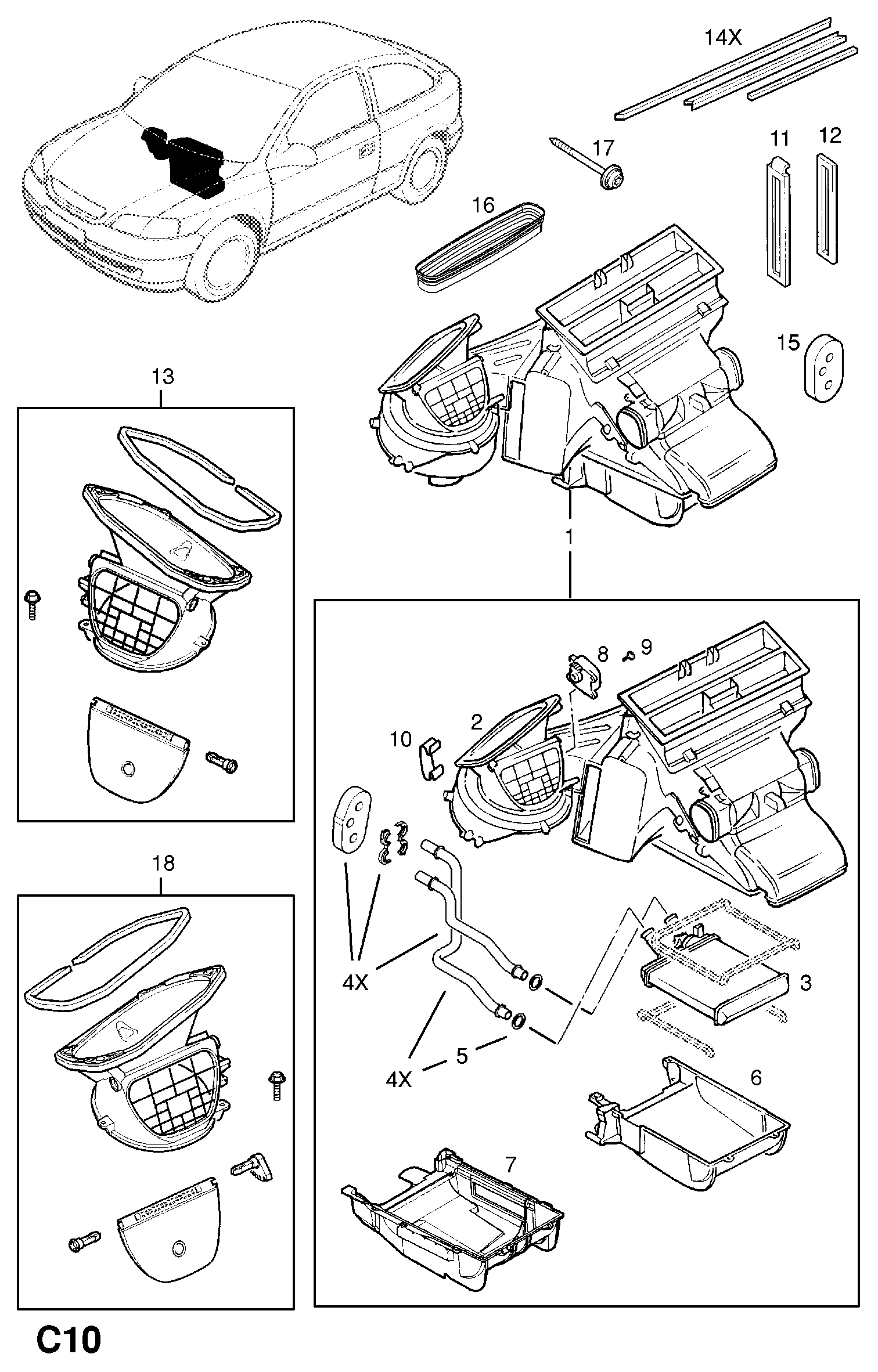 Opel 1802422 - Suodatin, sisäilma inparts.fi