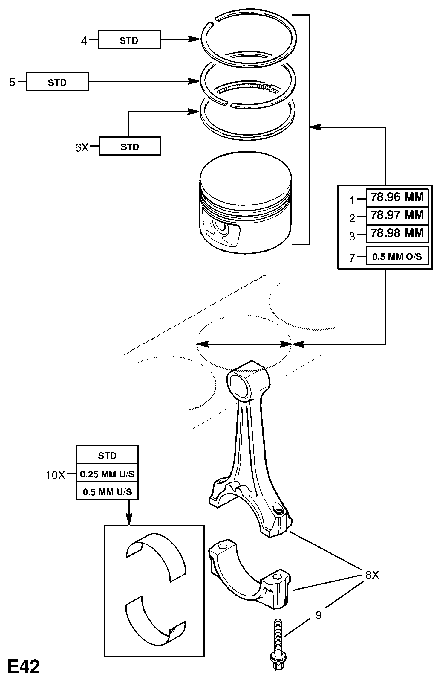 Opel 630 091 - Männänrengassarja inparts.fi