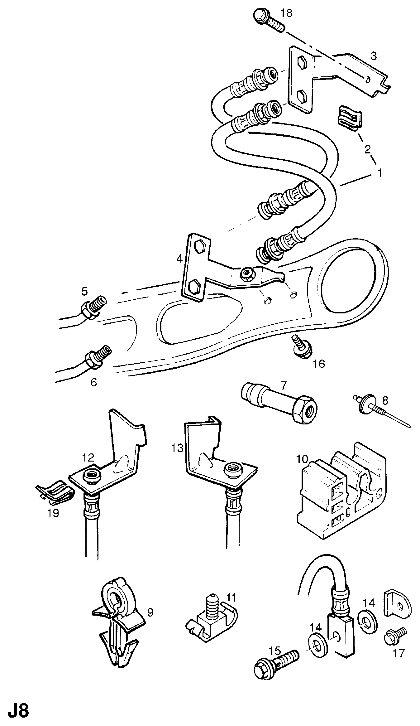 Opel 562376 - Jarruletku inparts.fi