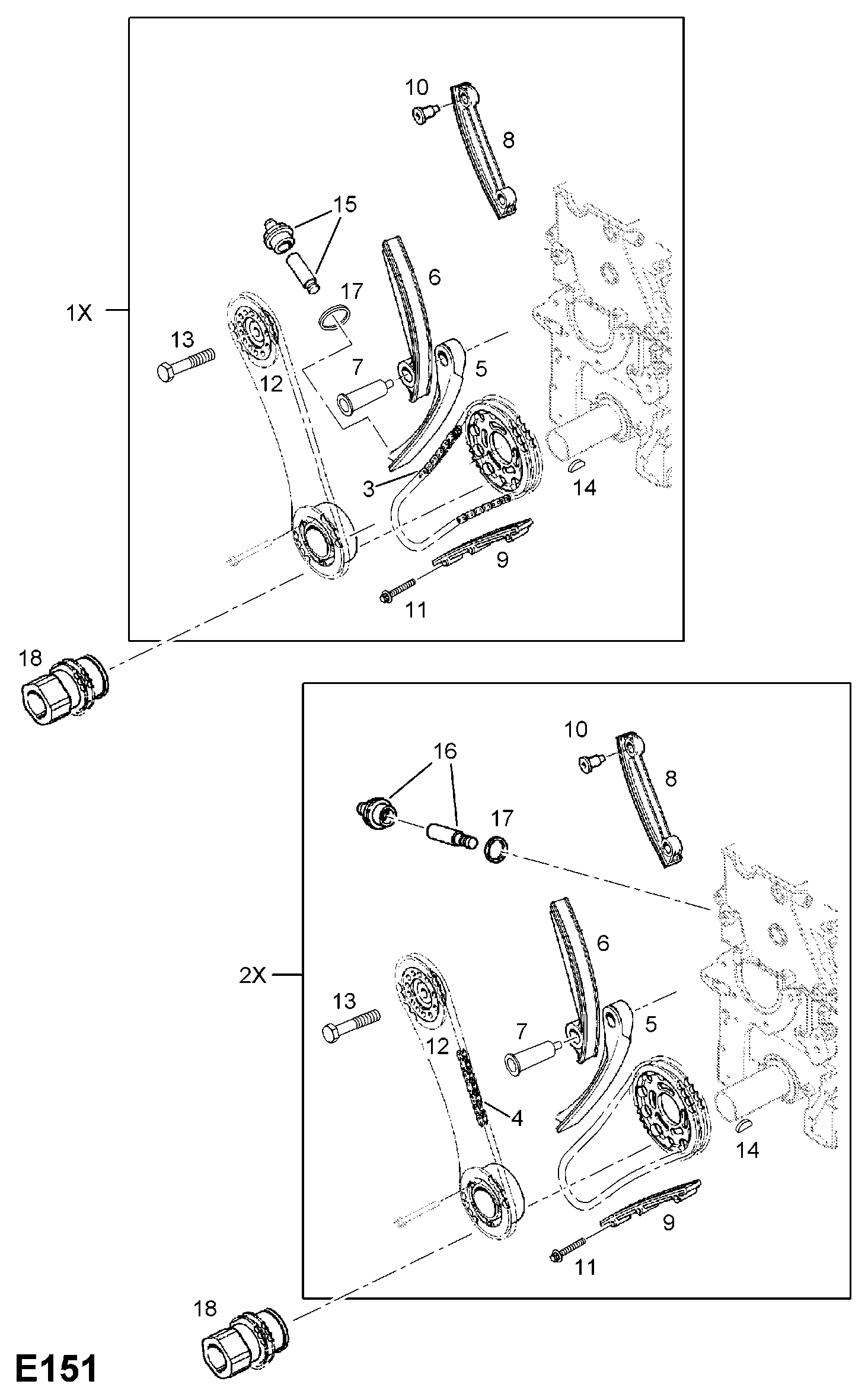 Opel 6 36 393 - Jakoketjusarja inparts.fi