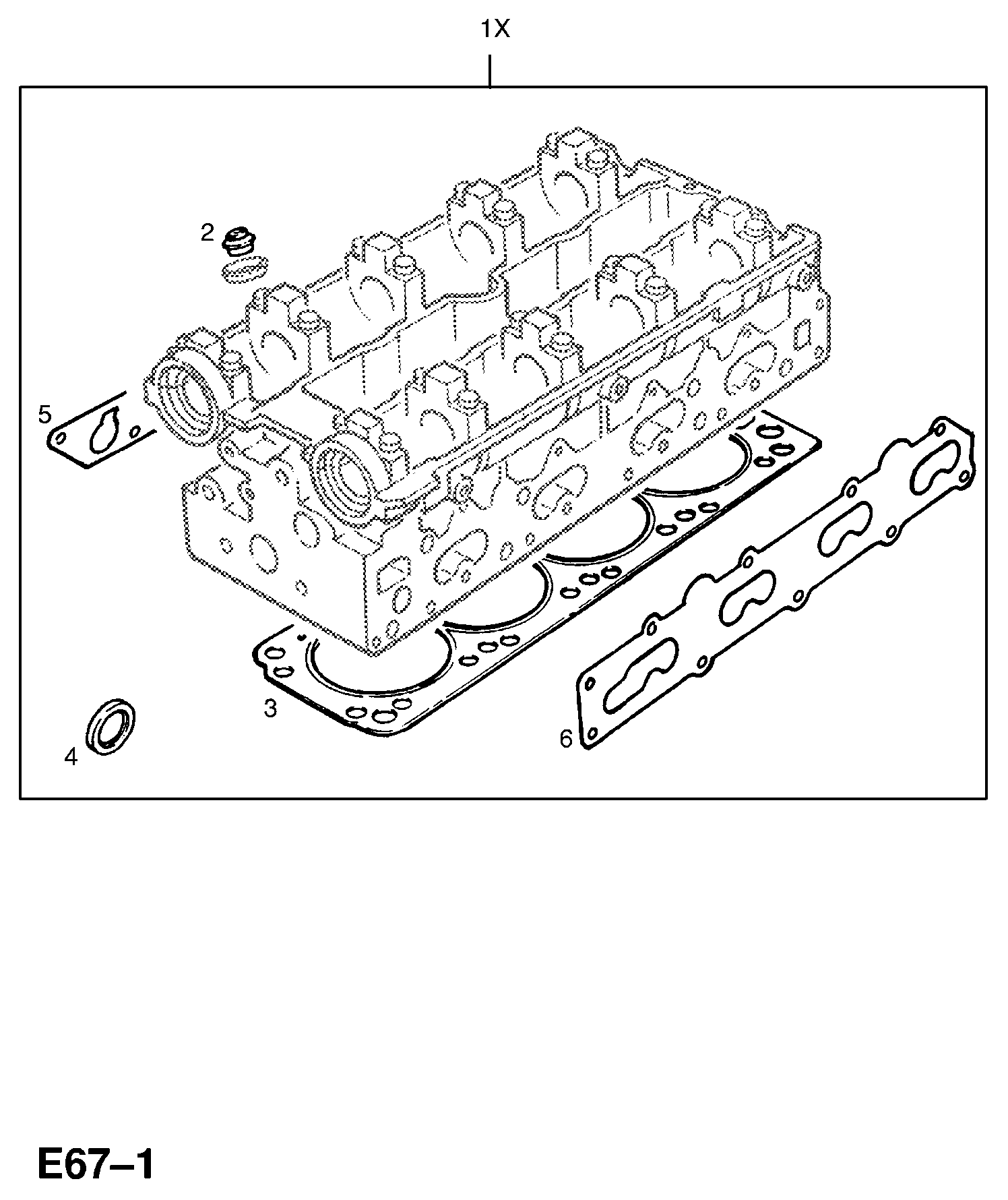 Vauxhall 6 42 542 - Tiivistesarja, venttiilivarsi inparts.fi