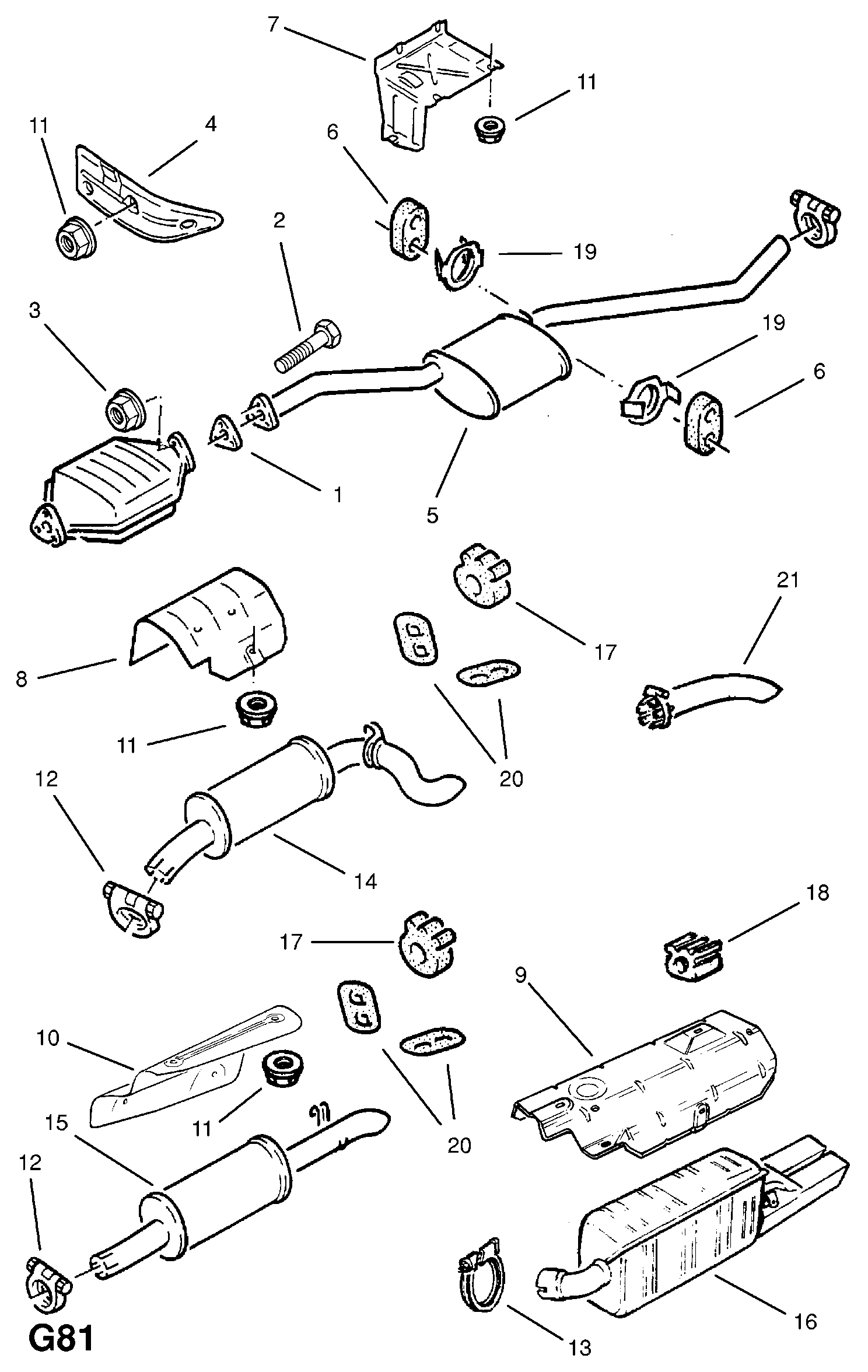 Opel 8.56.294 - Putkenliitin, pakoputkisto inparts.fi