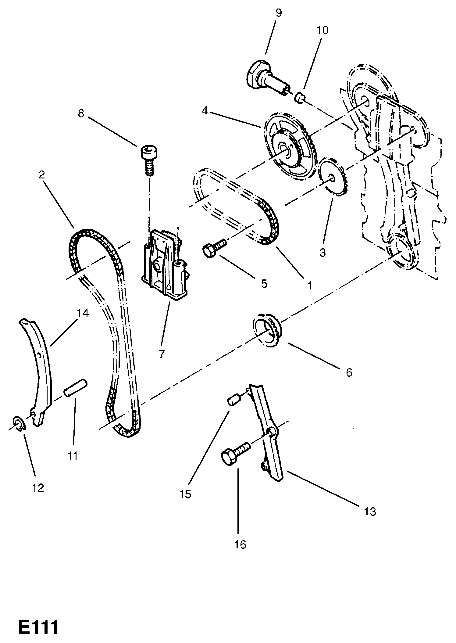 Opel 636 373 - Jakoketju inparts.fi