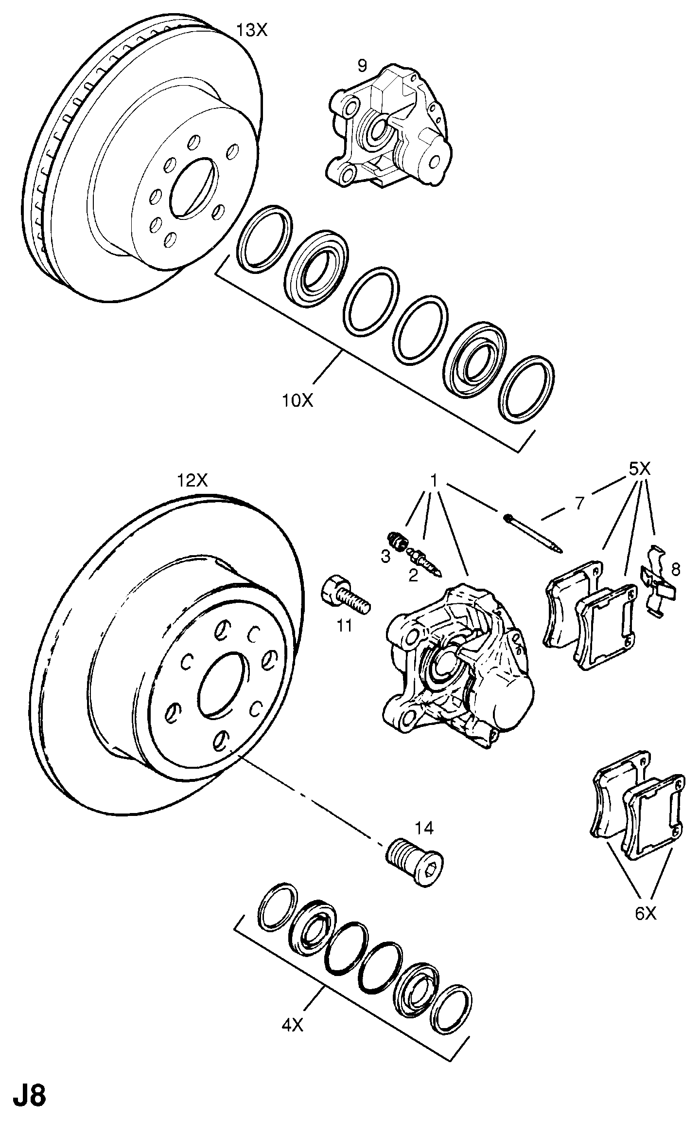 Opel 5 42 303 - Jarrusatula inparts.fi