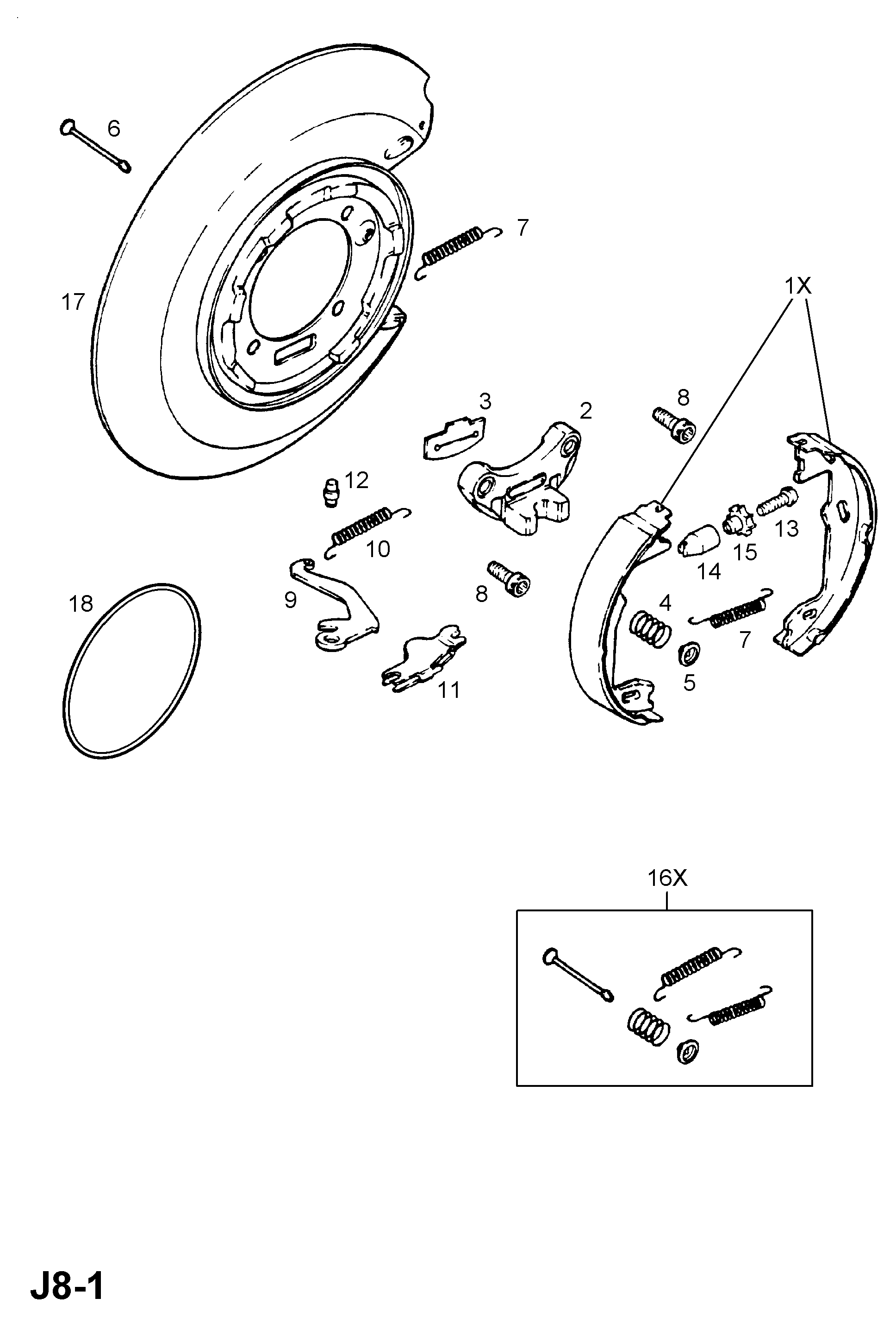 FORD 1605897 - Jarrukenkäsarja inparts.fi