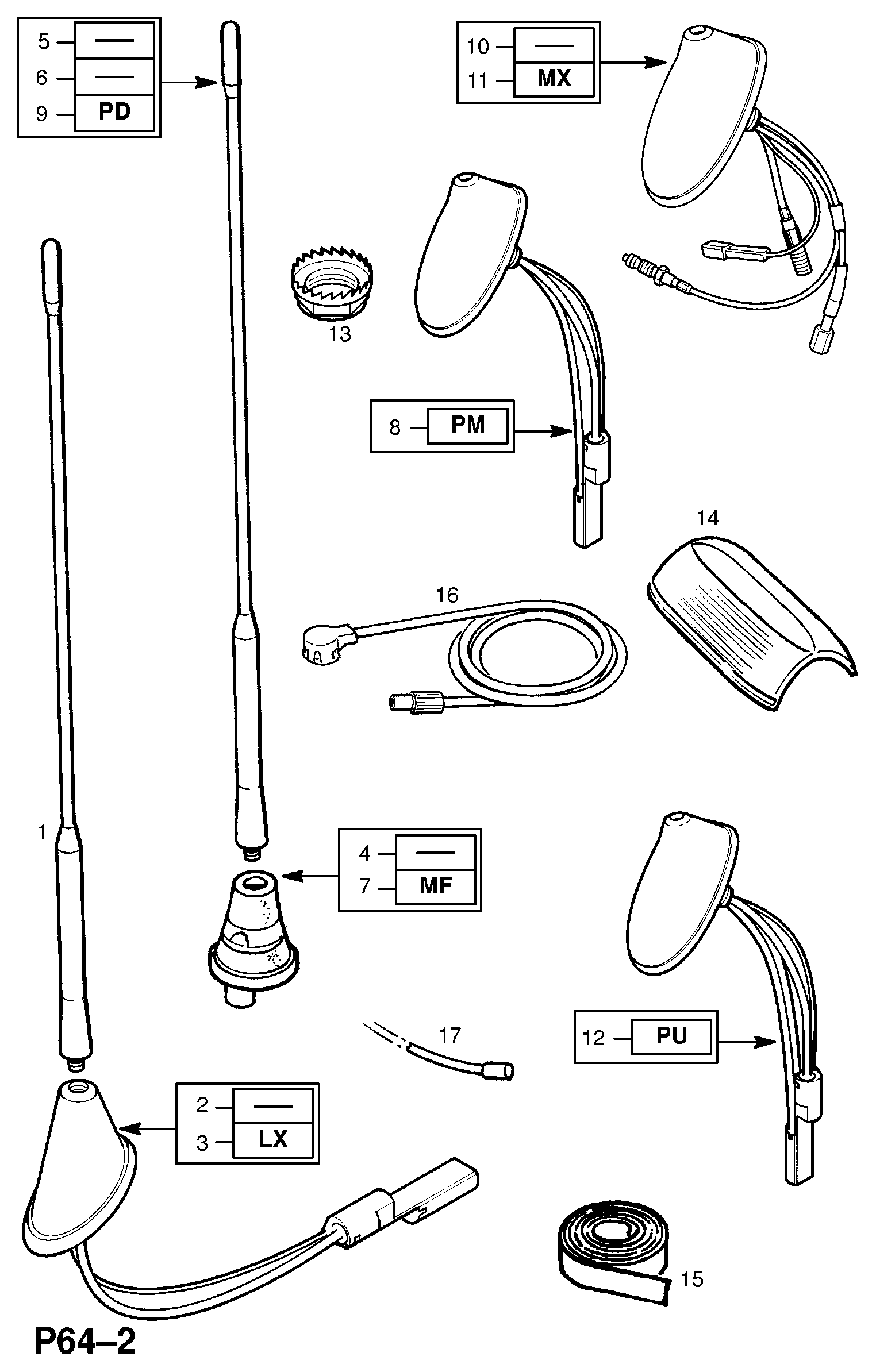 FORD 1 784 775 - Akselitiiviste, kampiakseli inparts.fi