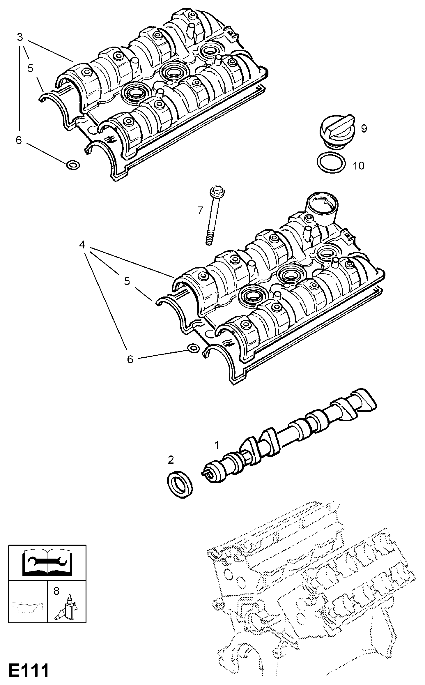 Opel 15 03 296 - Tiiviste, öljykaukalo inparts.fi