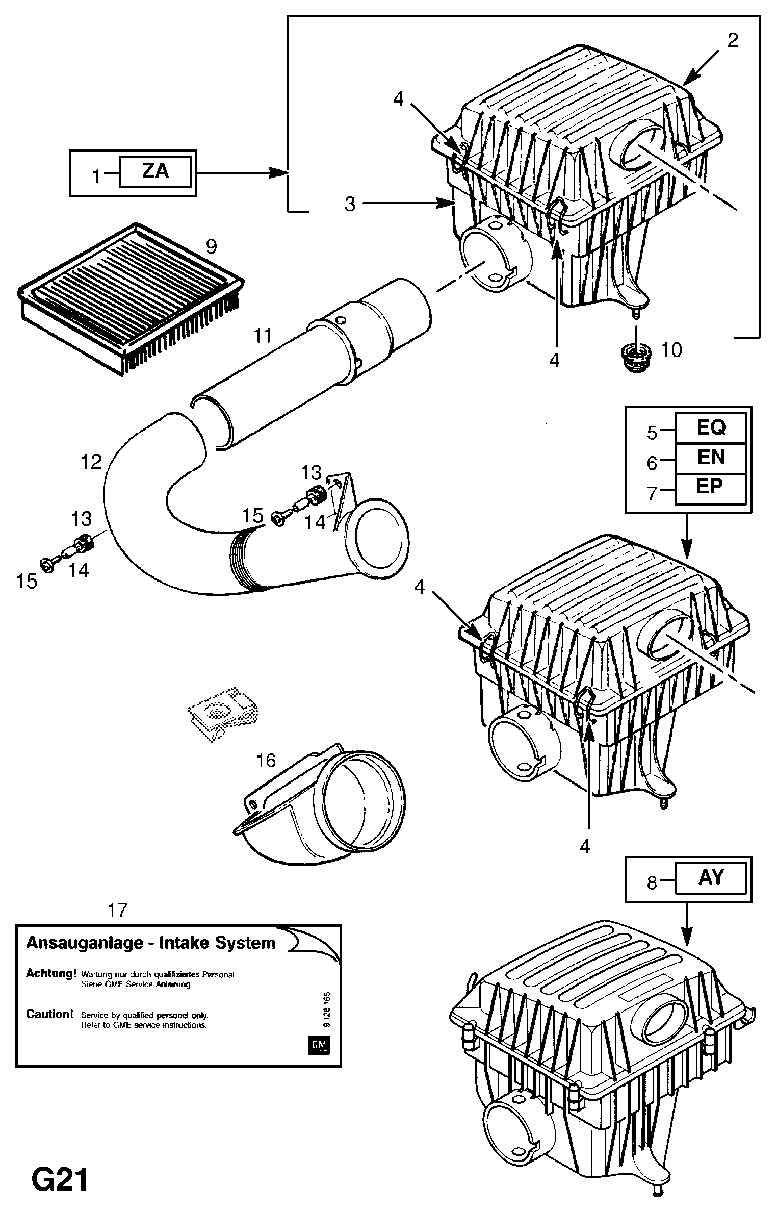 Opel 835617 - Ilmansuodatin inparts.fi