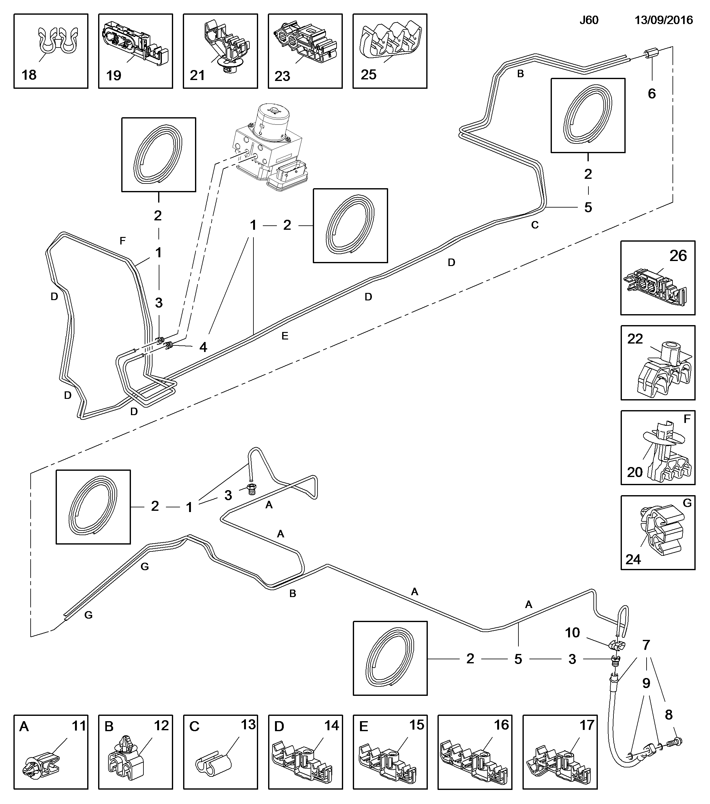 Opel 562231 - Jarruletku inparts.fi