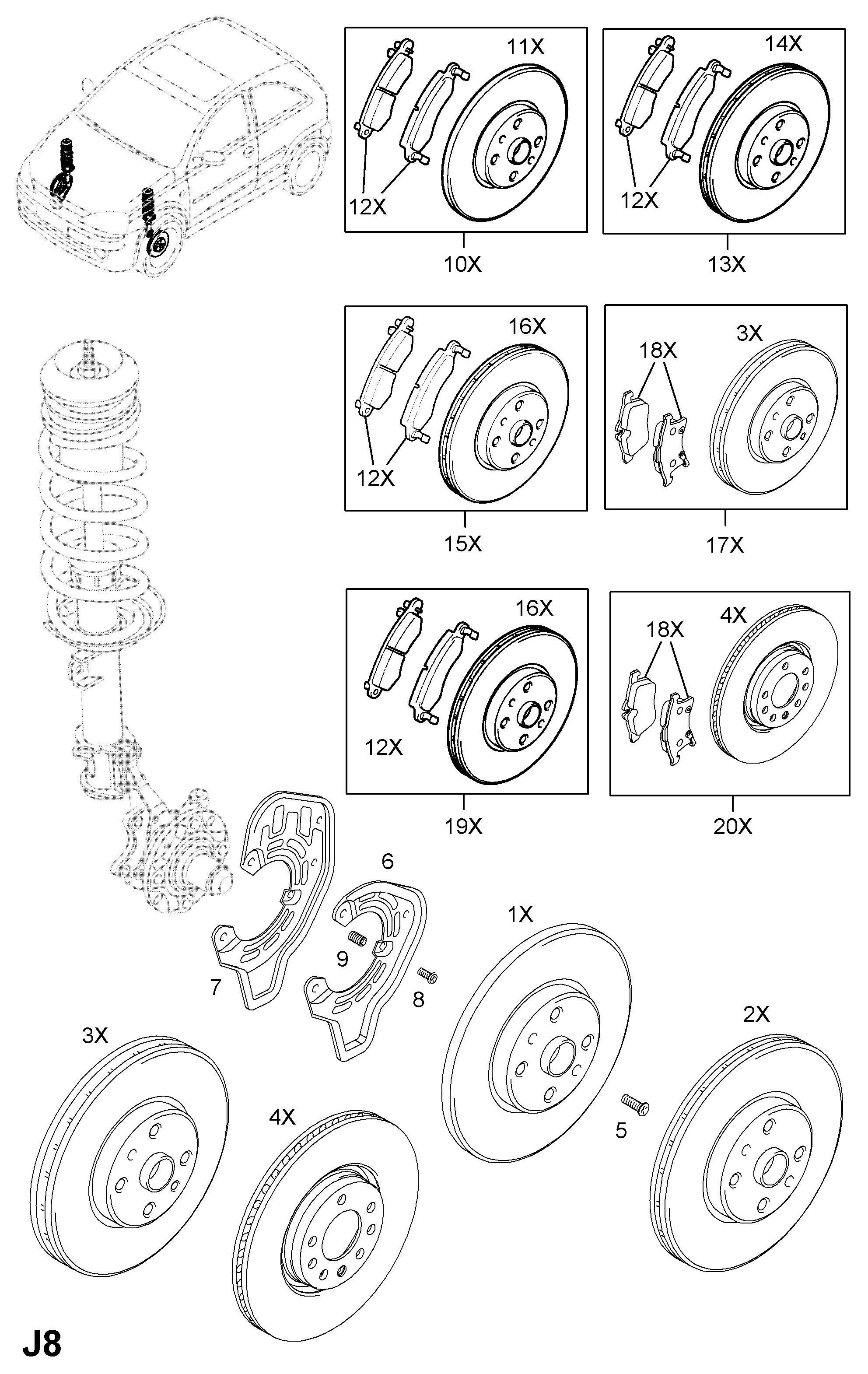 Opel 569006 - Jarrulevy inparts.fi