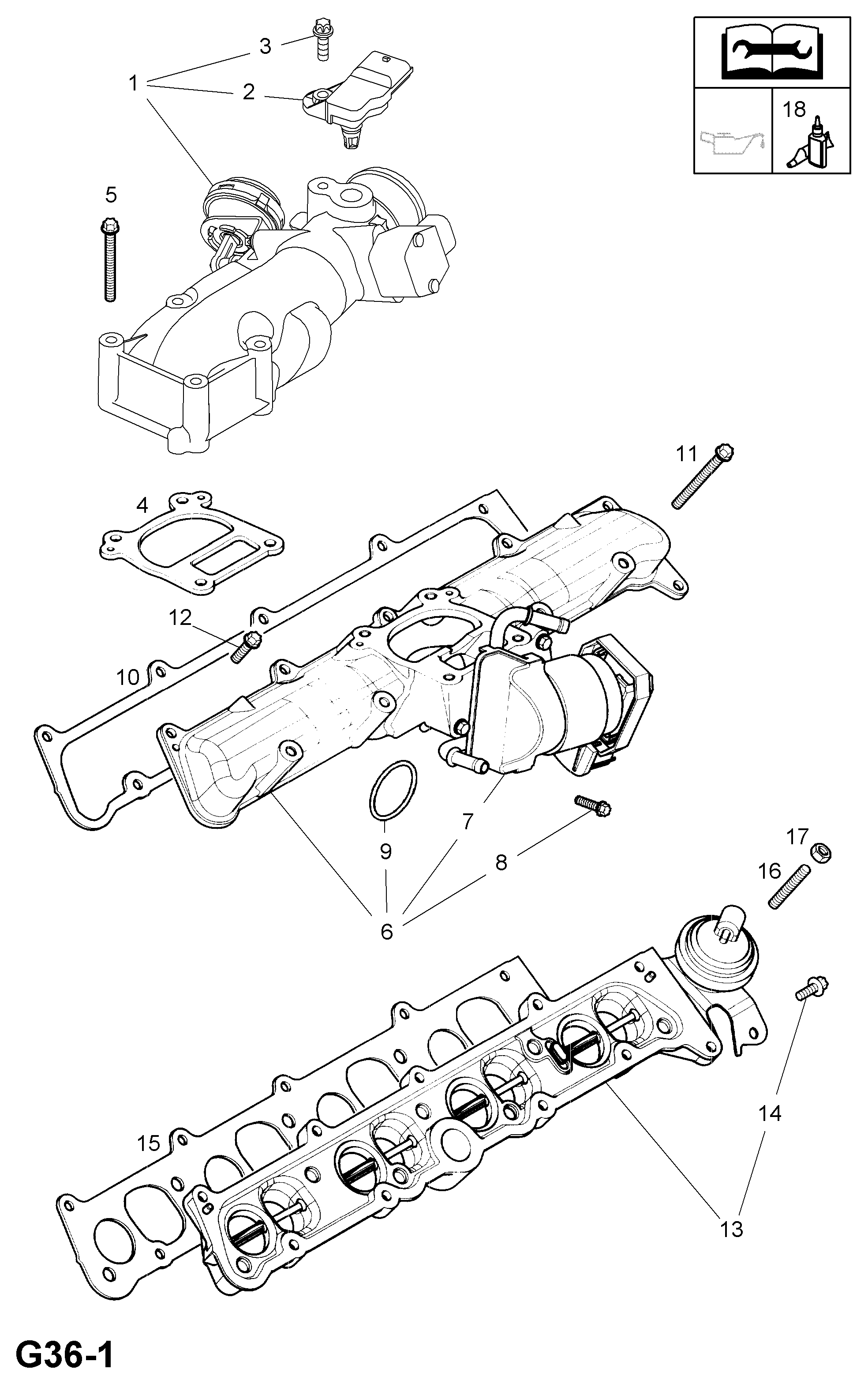 Vauxhall 58 51 041 - Venttiili, pakokaasun kierrätys inparts.fi