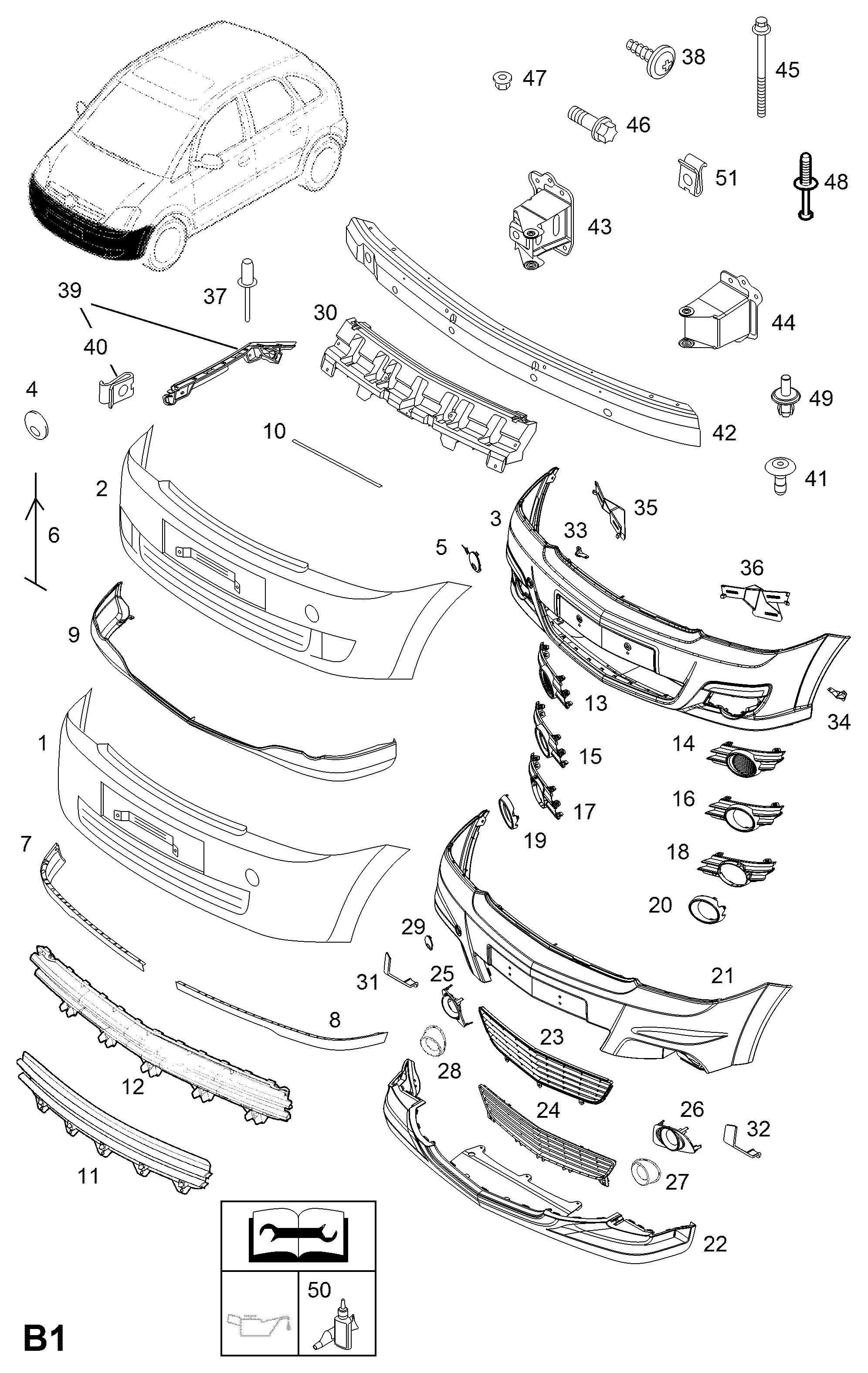 Opel 1400761 - Ritilä inparts.fi