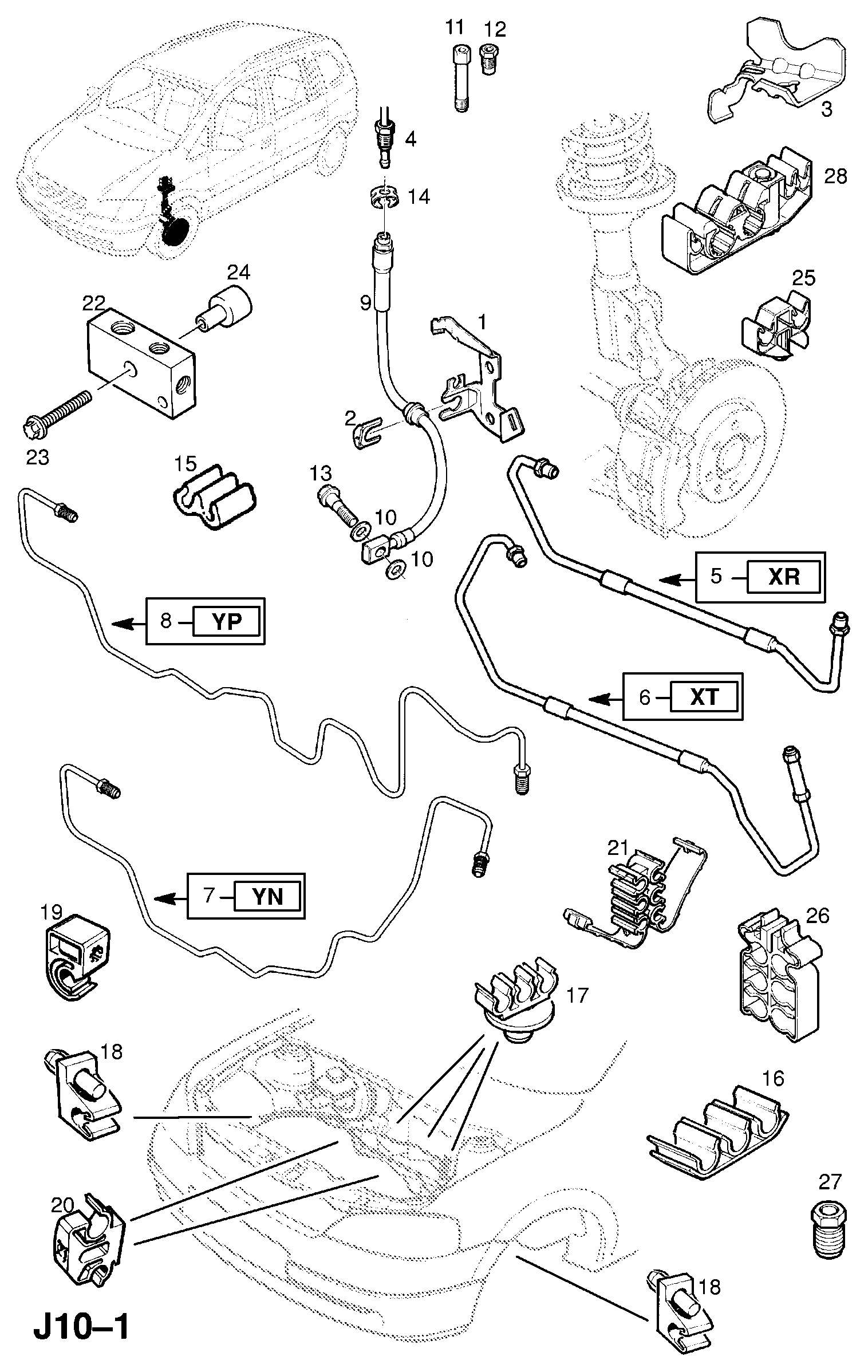 Opel 562377 - Jarruletku inparts.fi