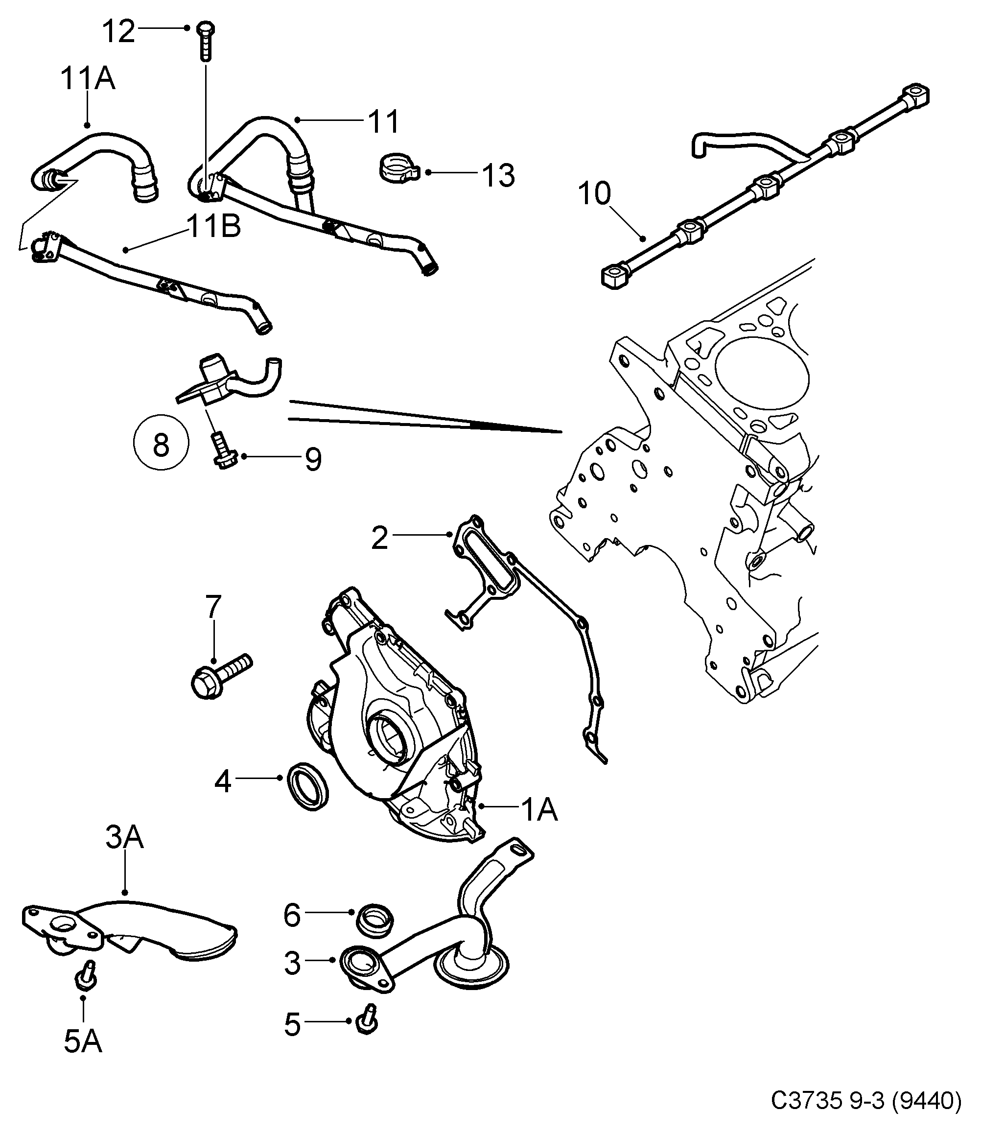 Vauxhall 93179333 - Jakoketjusarja inparts.fi