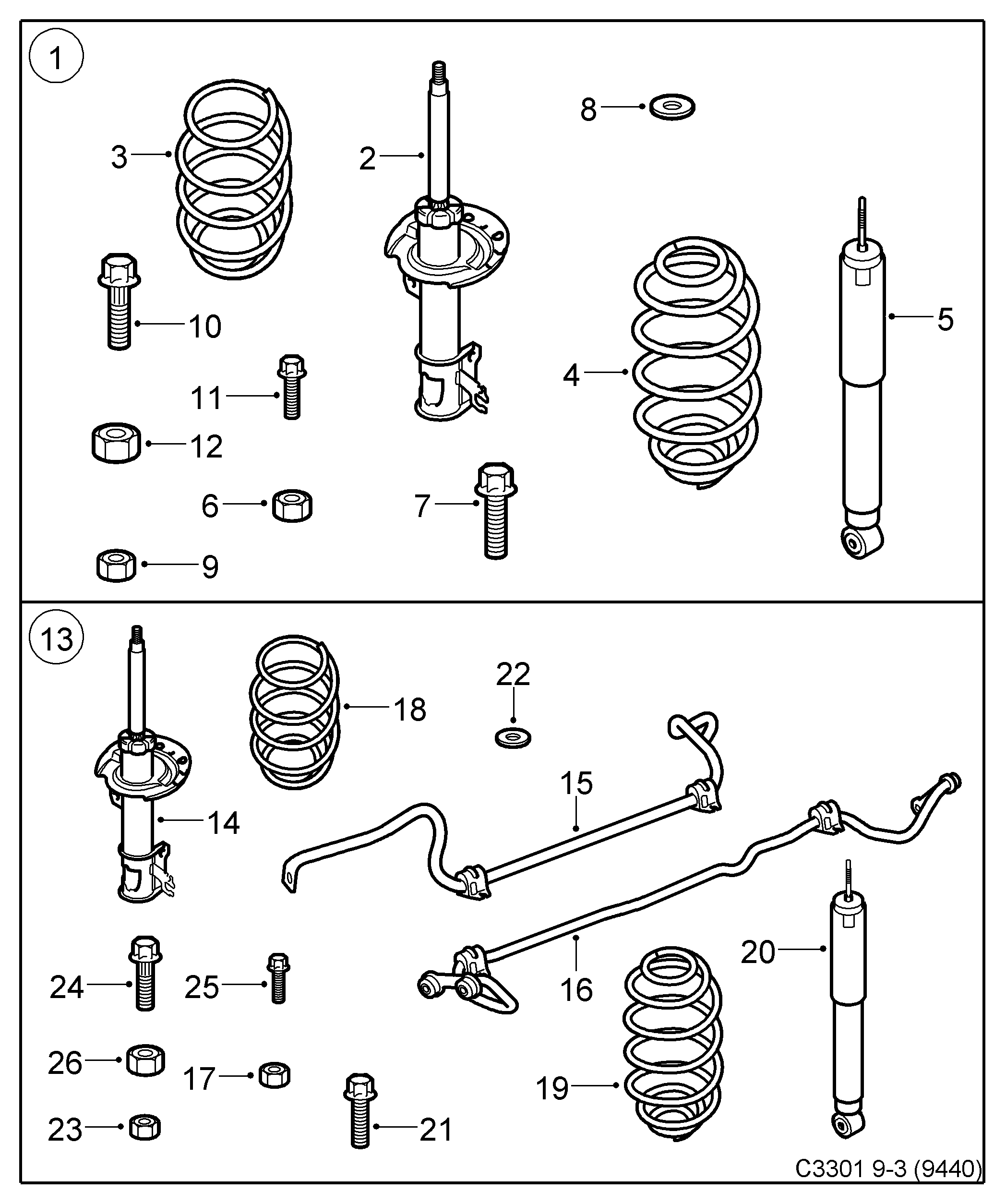 Chevrolet 11900441 - Korjaussarja, pyöräntuenta inparts.fi