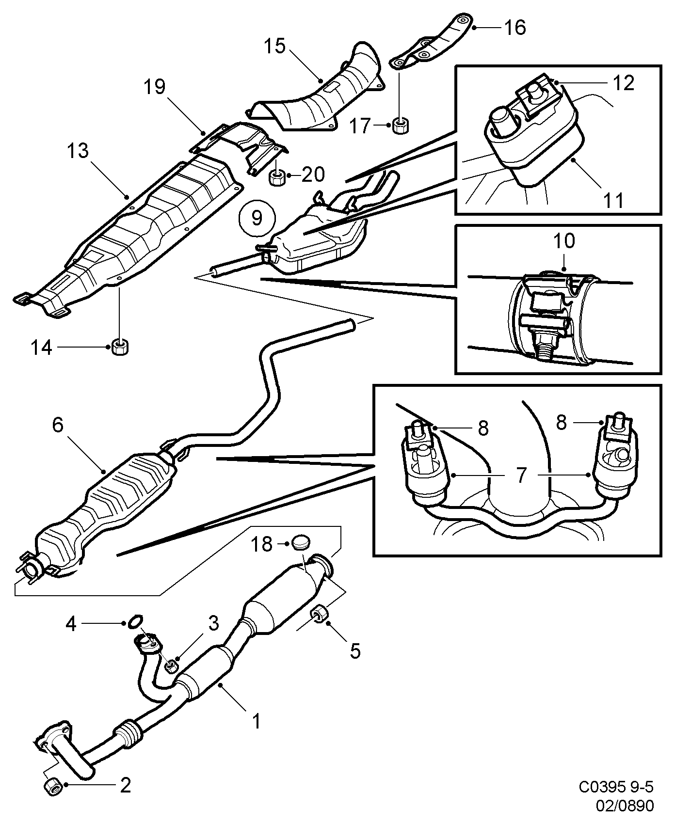 SAAB 4574539 - Laakerin holkki, vakaaja inparts.fi