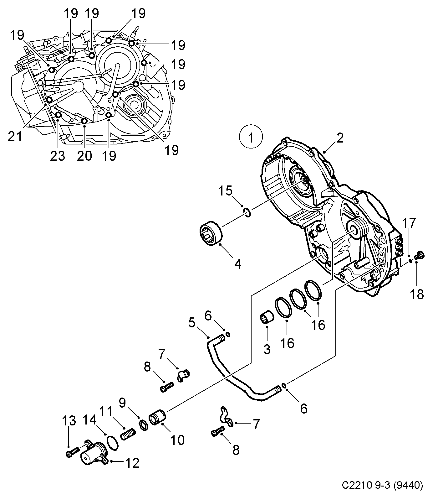 Opel 93 178 058 - Tiiviste, imusarja inparts.fi