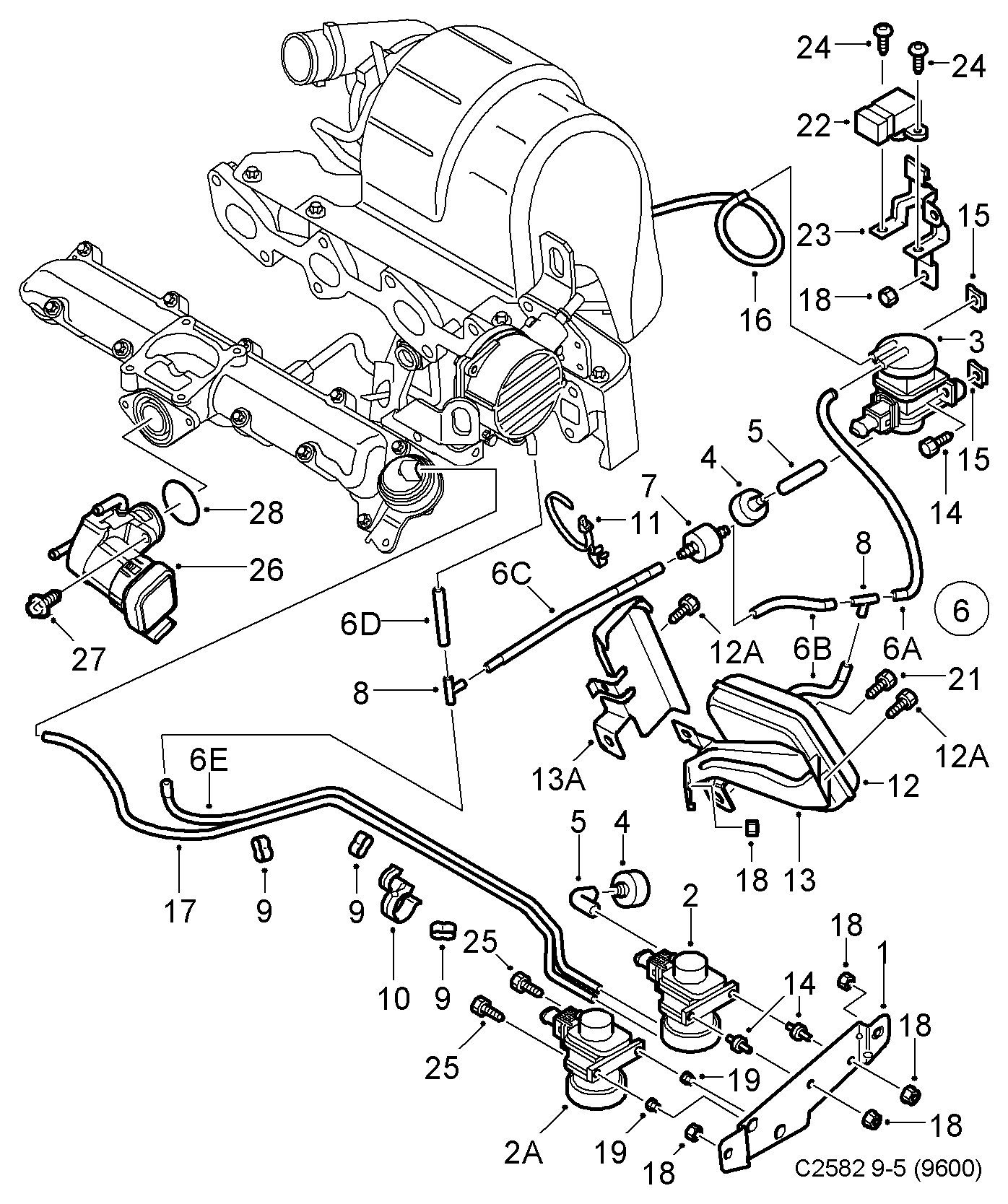 SAAB 4774311 - Venttiili, pakokaasun kierrätys inparts.fi