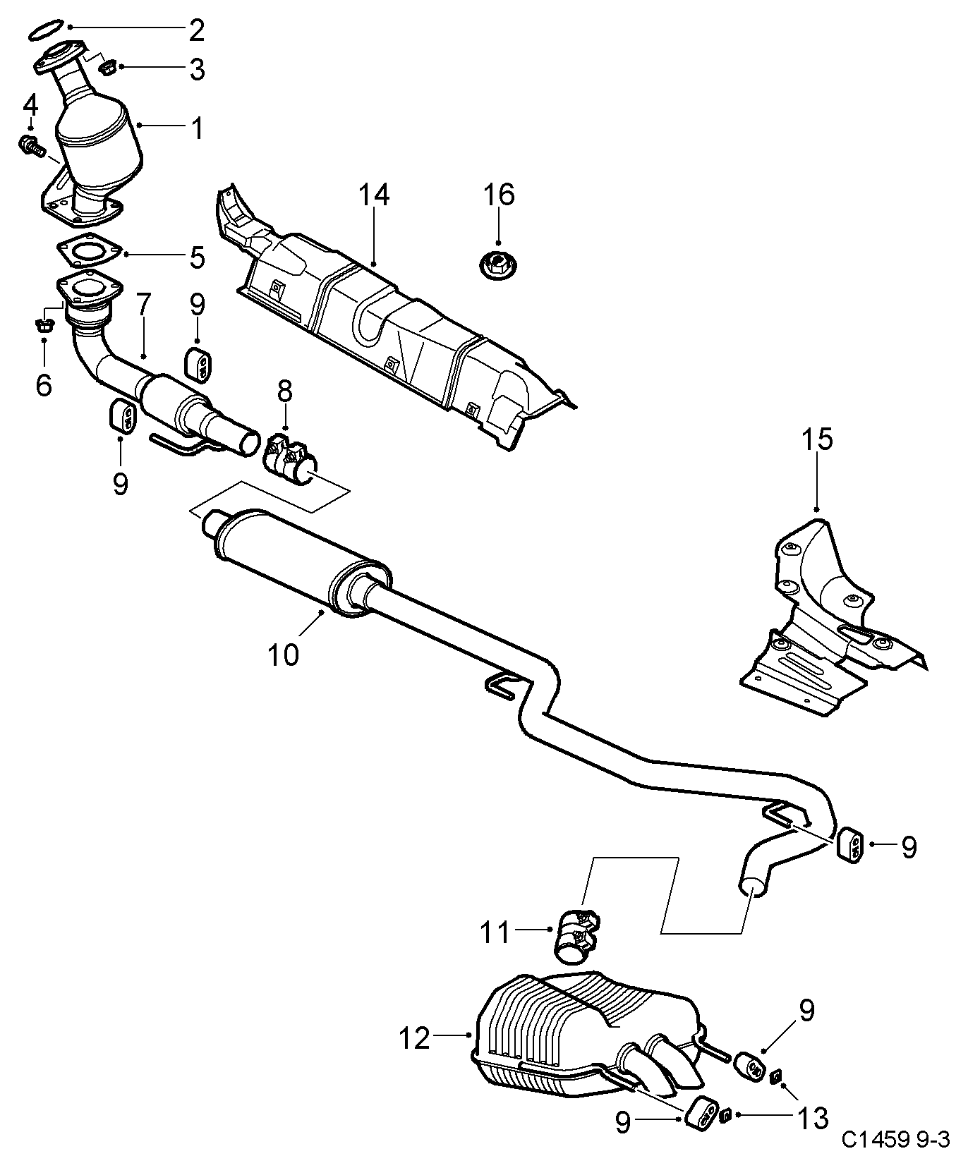 SAAB 12792076 - Laakerin holkki, vakaaja inparts.fi