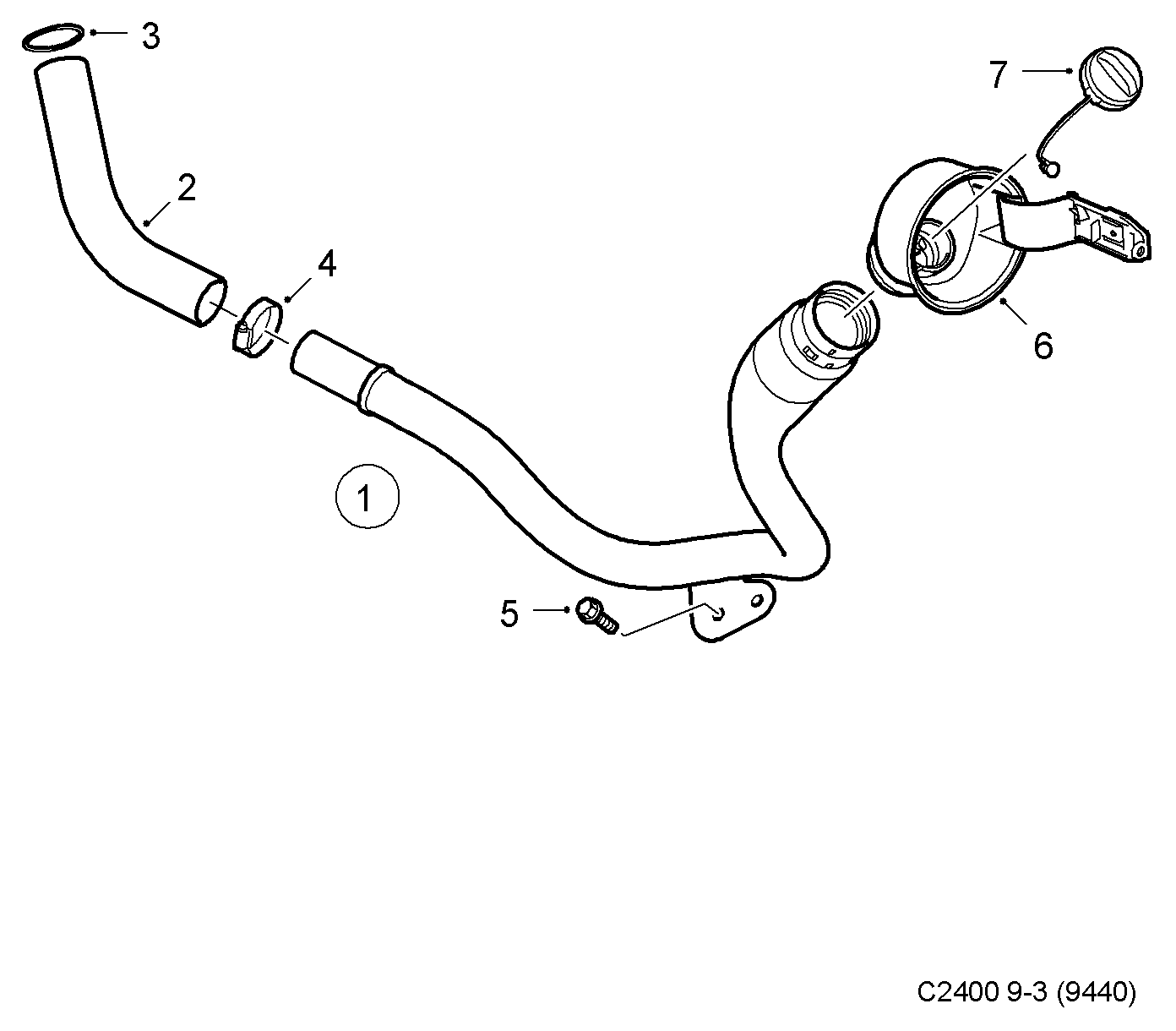 Opel 90501145 - Korkki, polttoainetankki inparts.fi