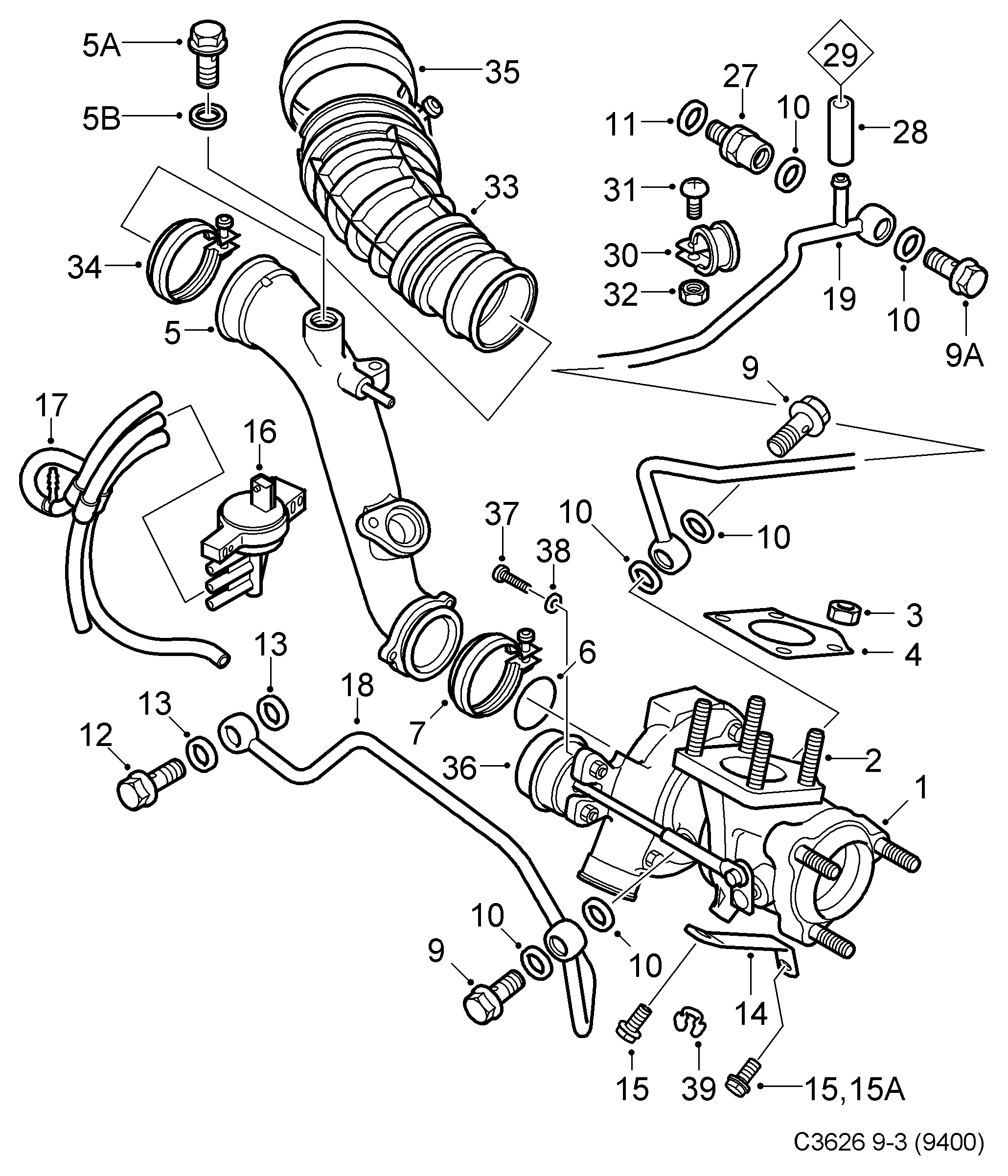 Vauxhall 9192568 - Moniurahihna inparts.fi